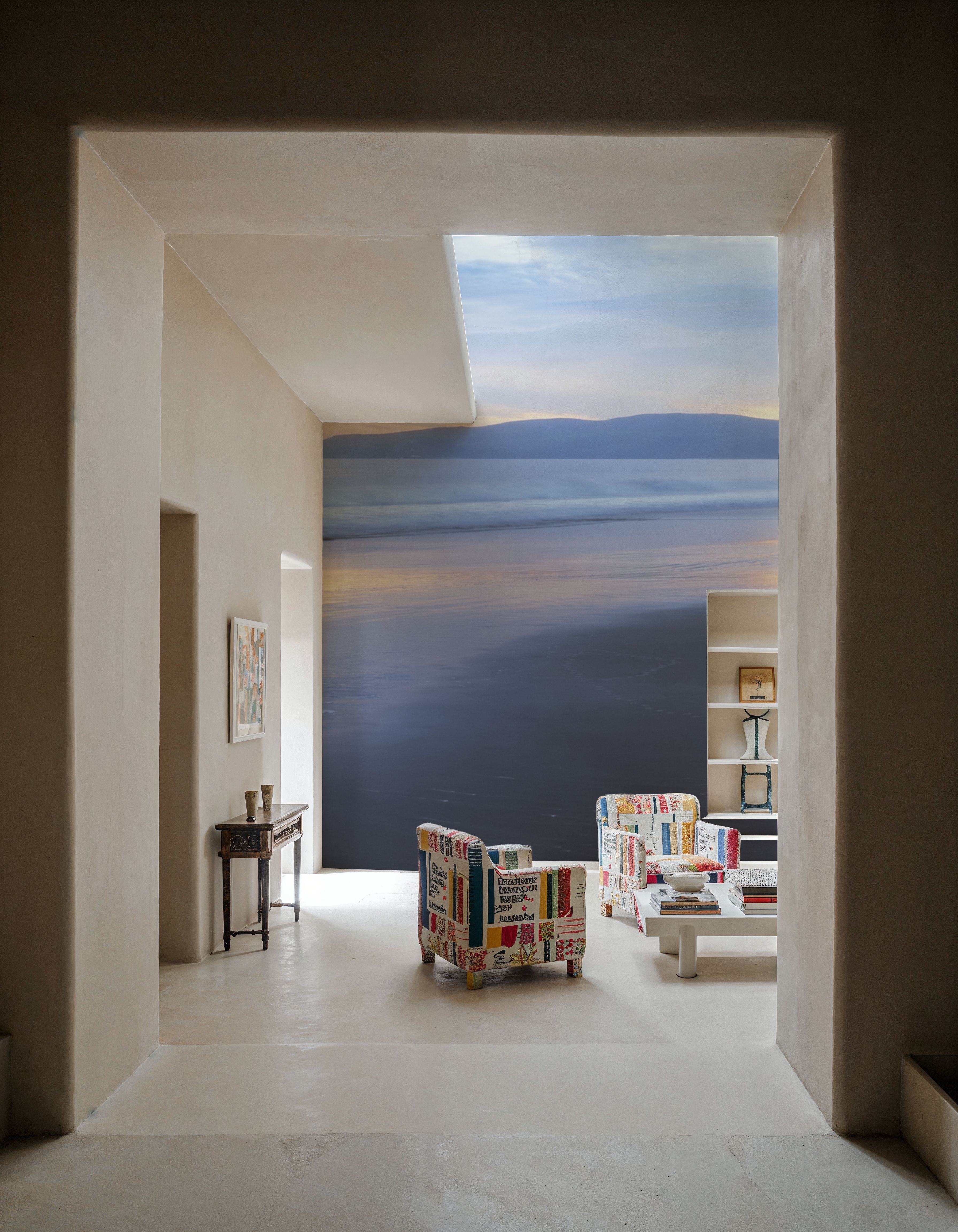 Pastel Shore Reflections