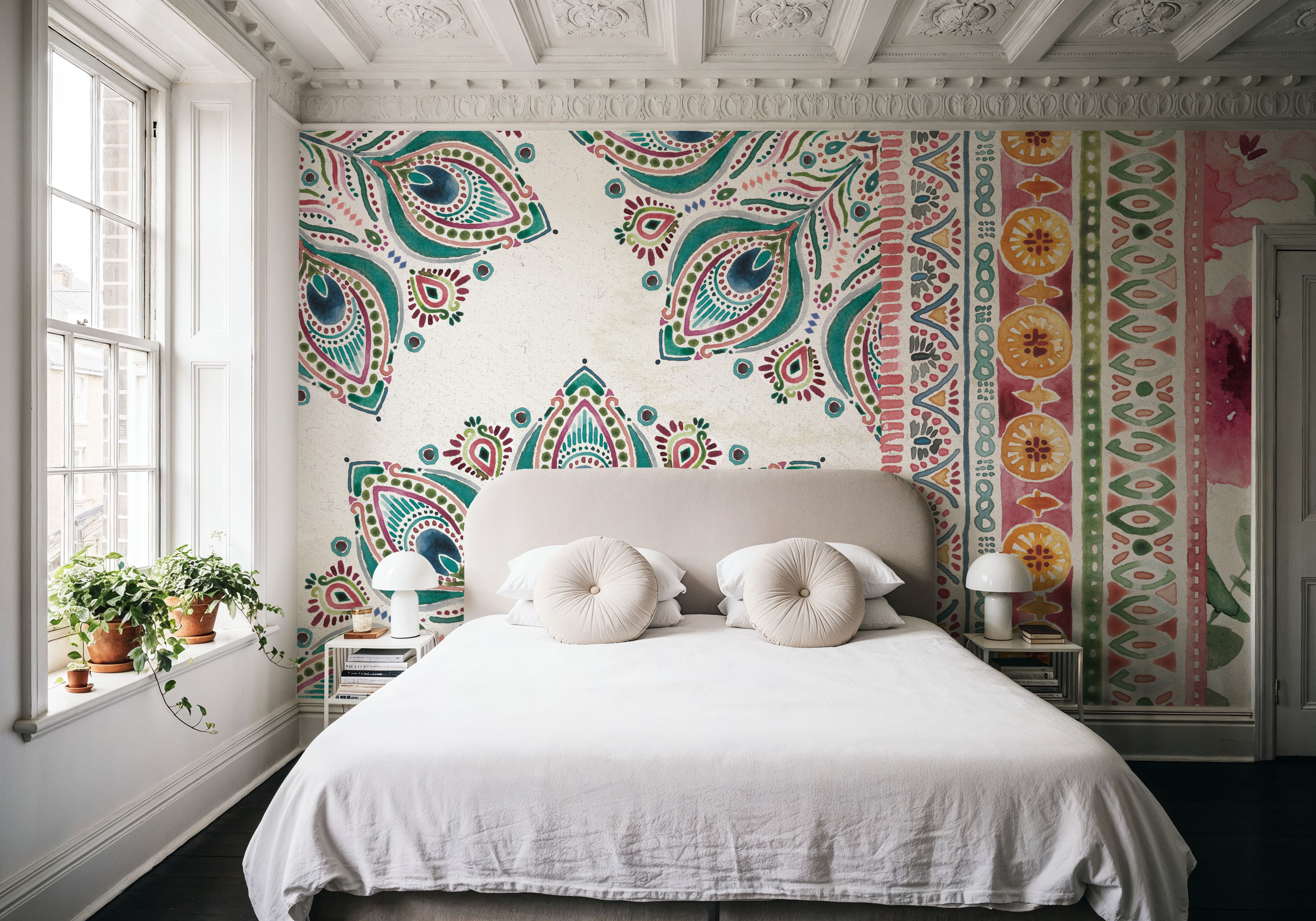 Bohemian Borders, Wallpaper