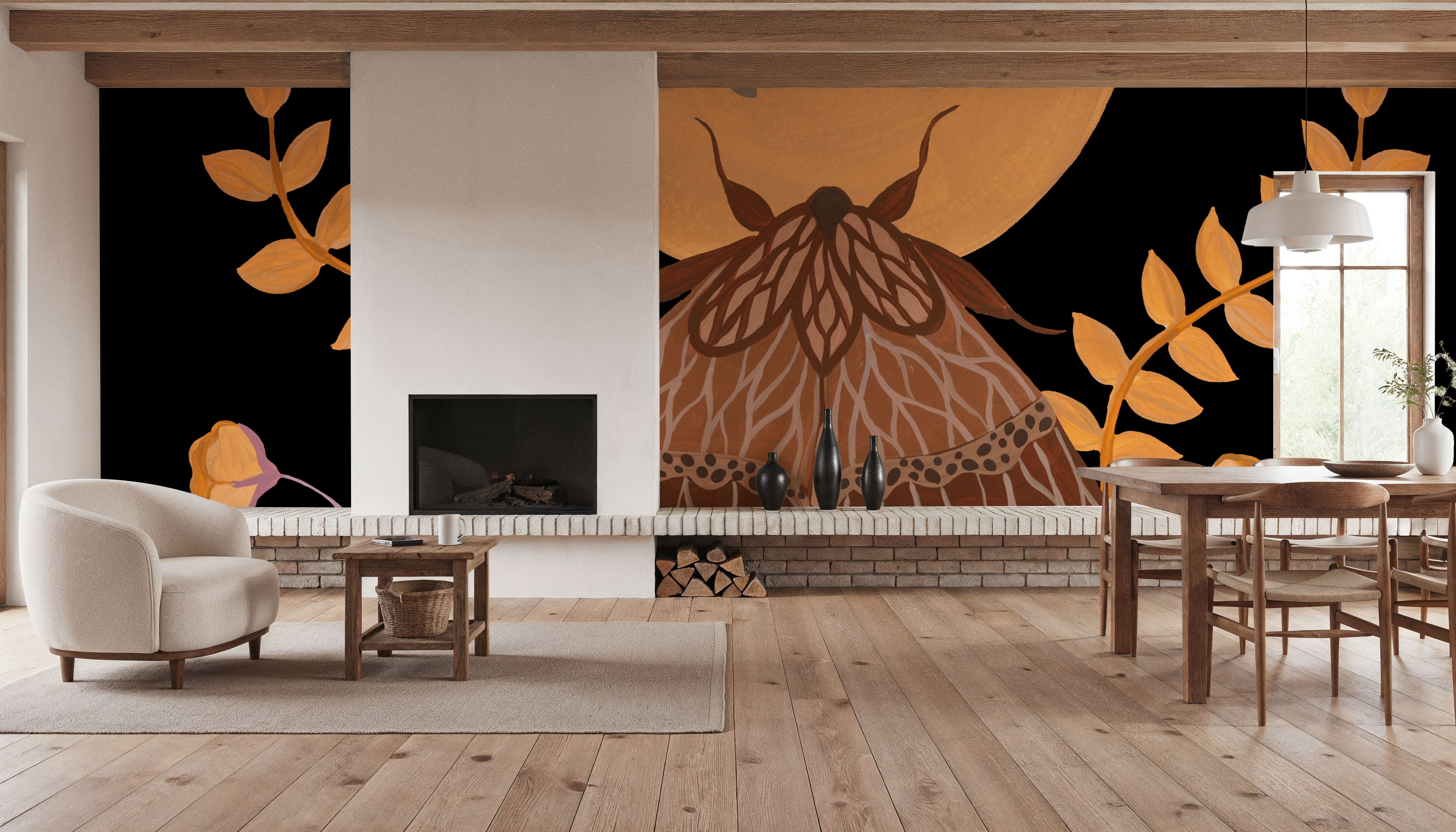 Moon Moth VI, Wallpaper