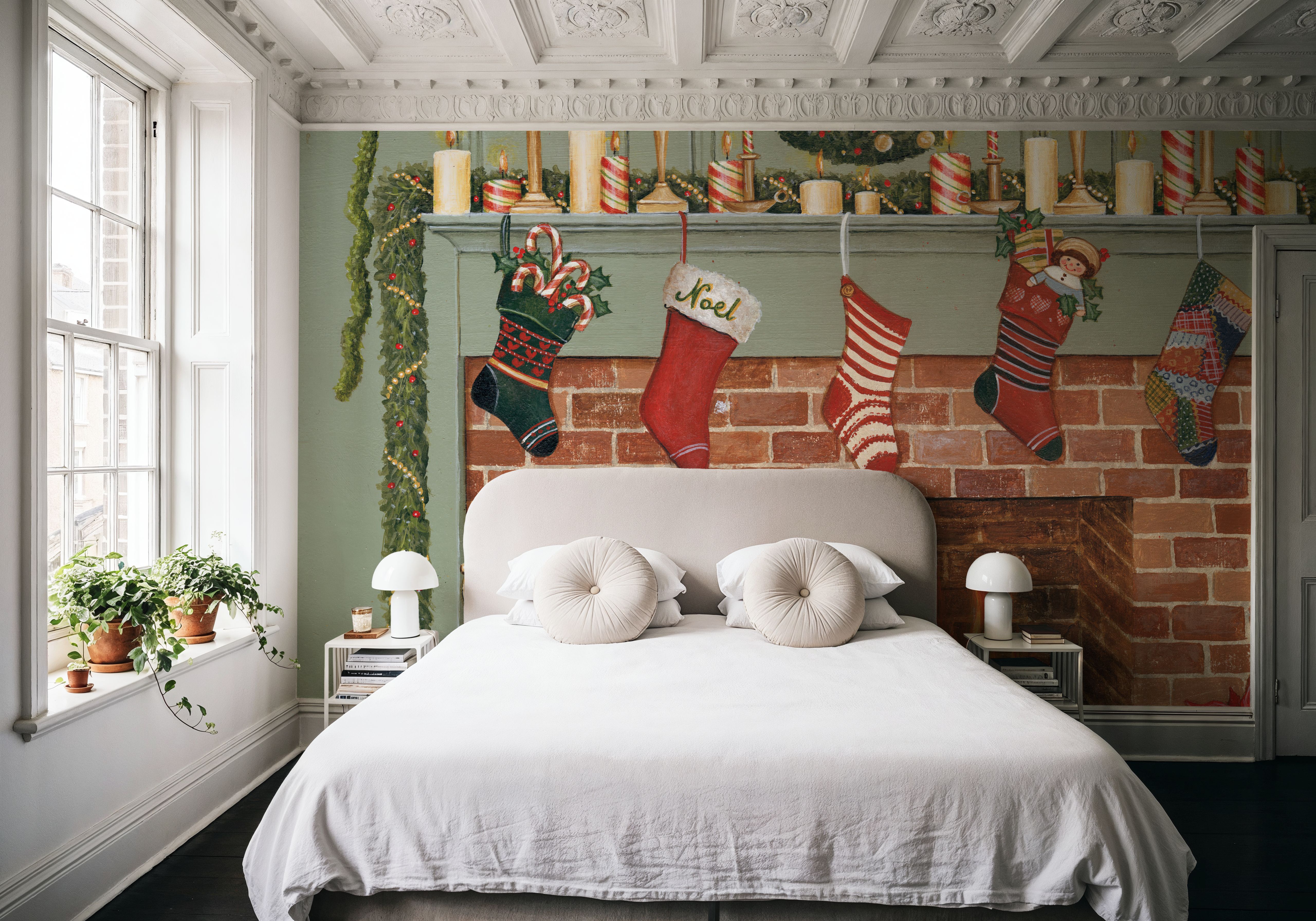 Home for the Holidays I, Wallpaper