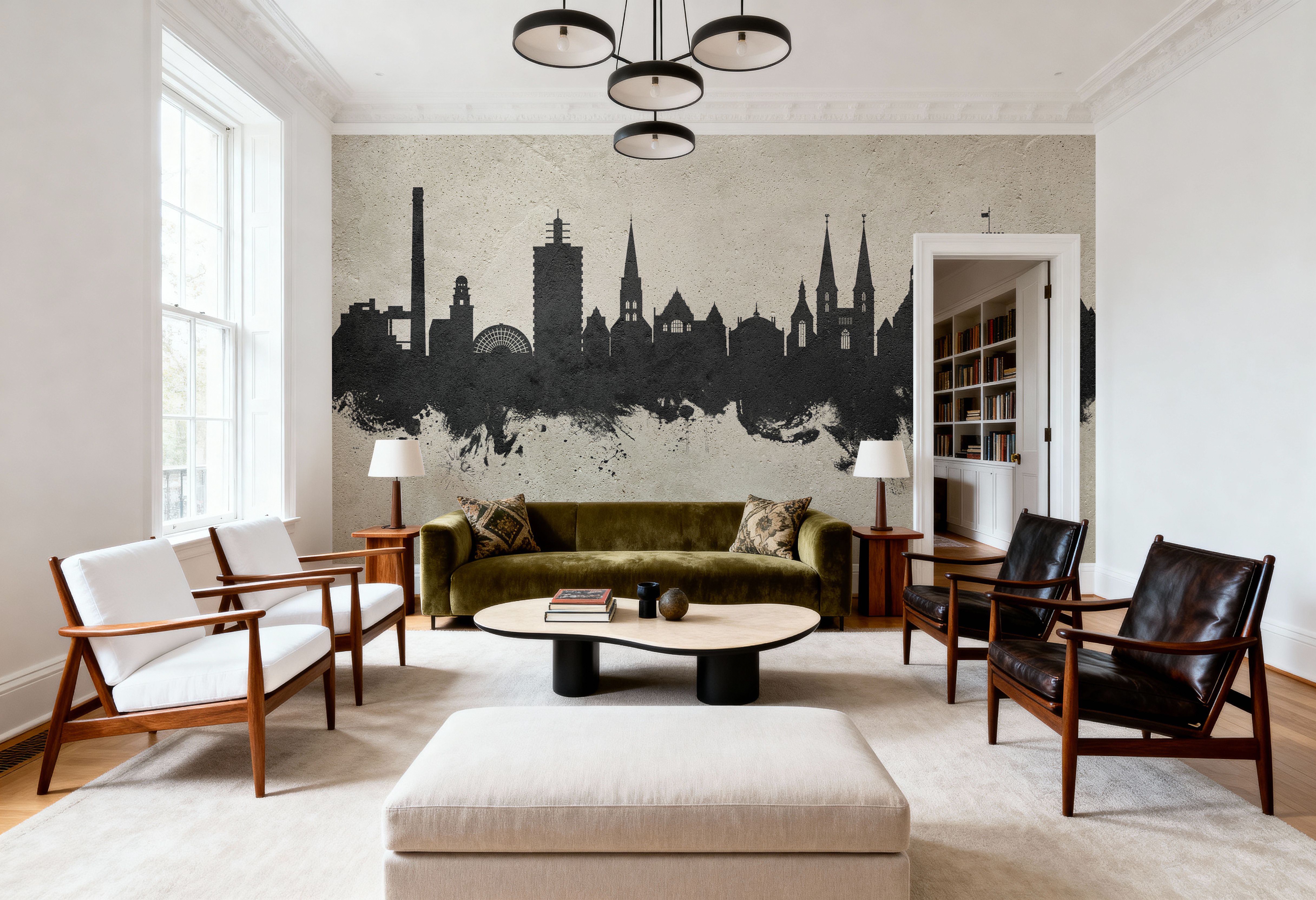 Bielefeld Germany Skyline Concrete