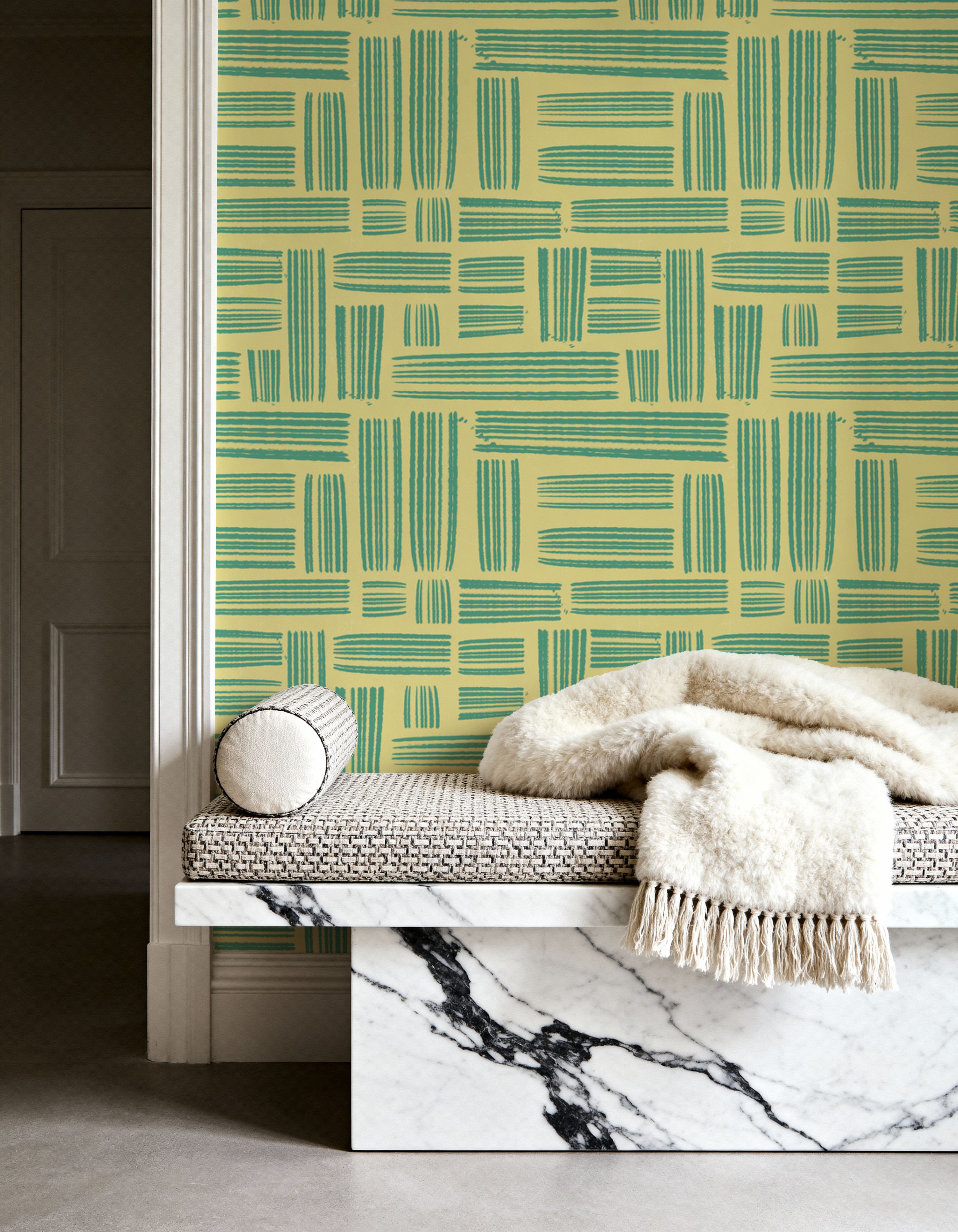 Hay Yellow, Wallpaper