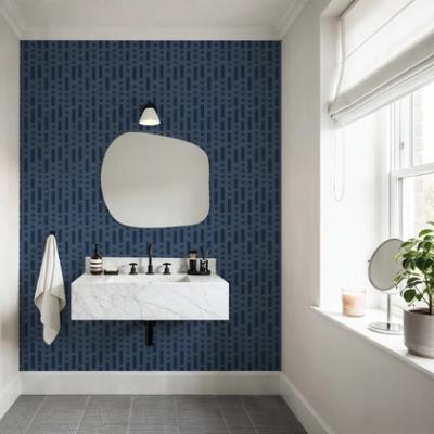 Coastal Signals Dark Blue