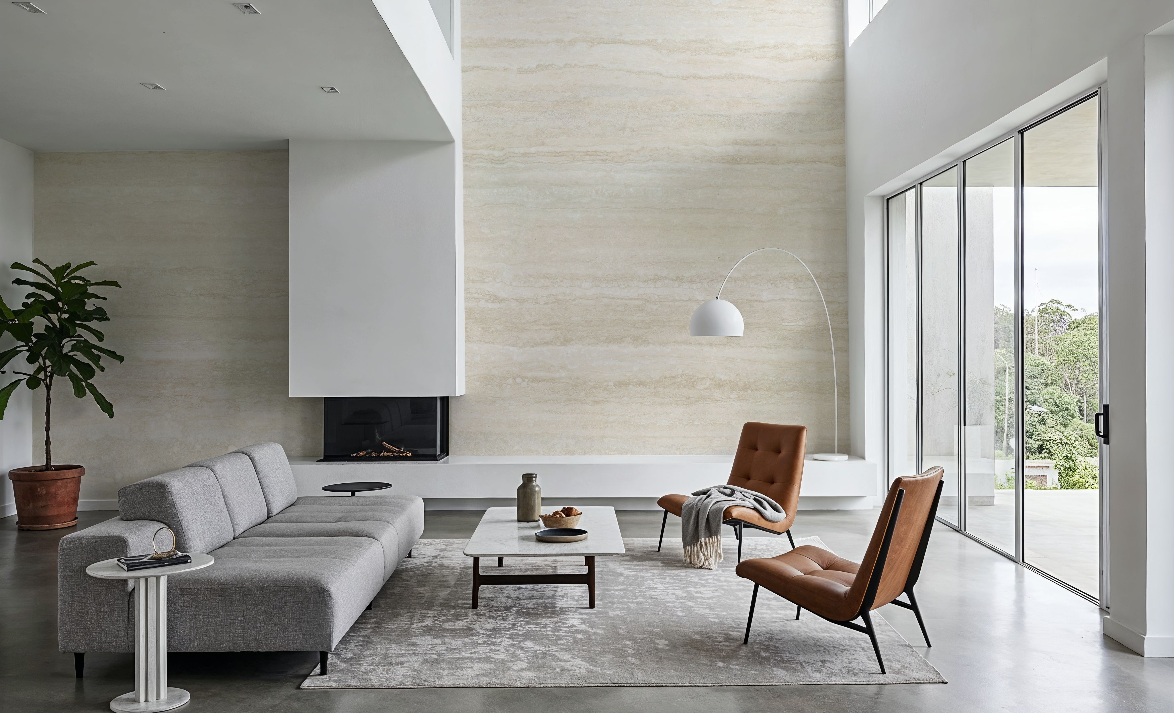 Crema Marble, Wallpaper