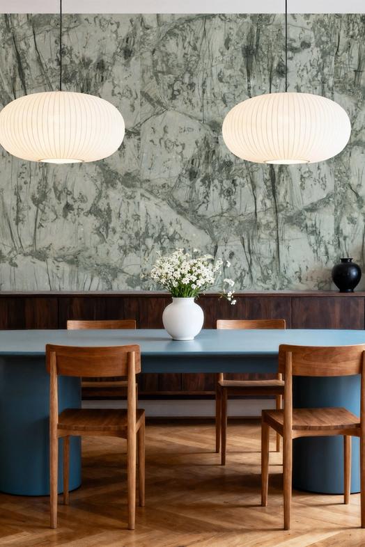 Green Strokes Marble