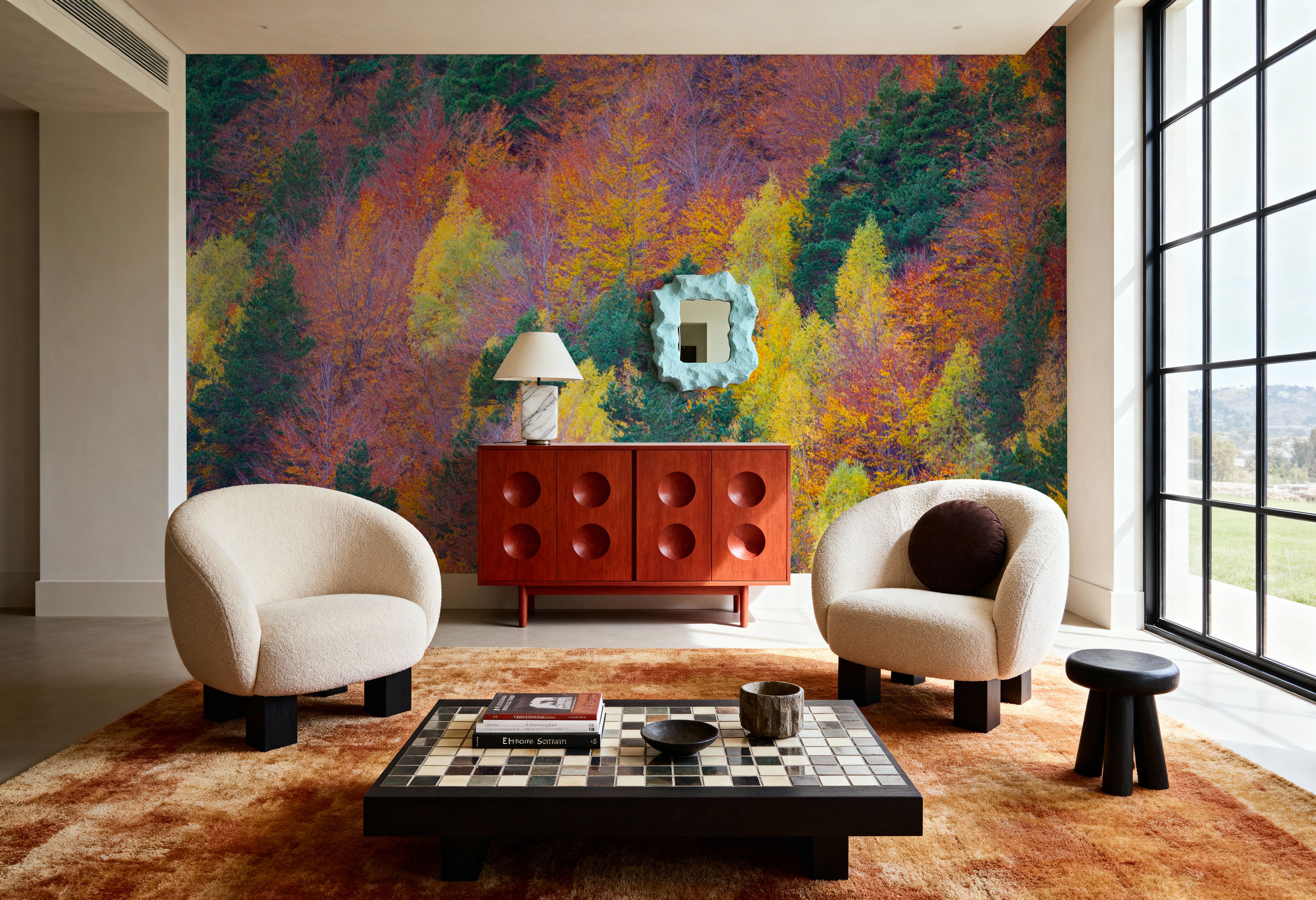 Foliage Fresh, Behang