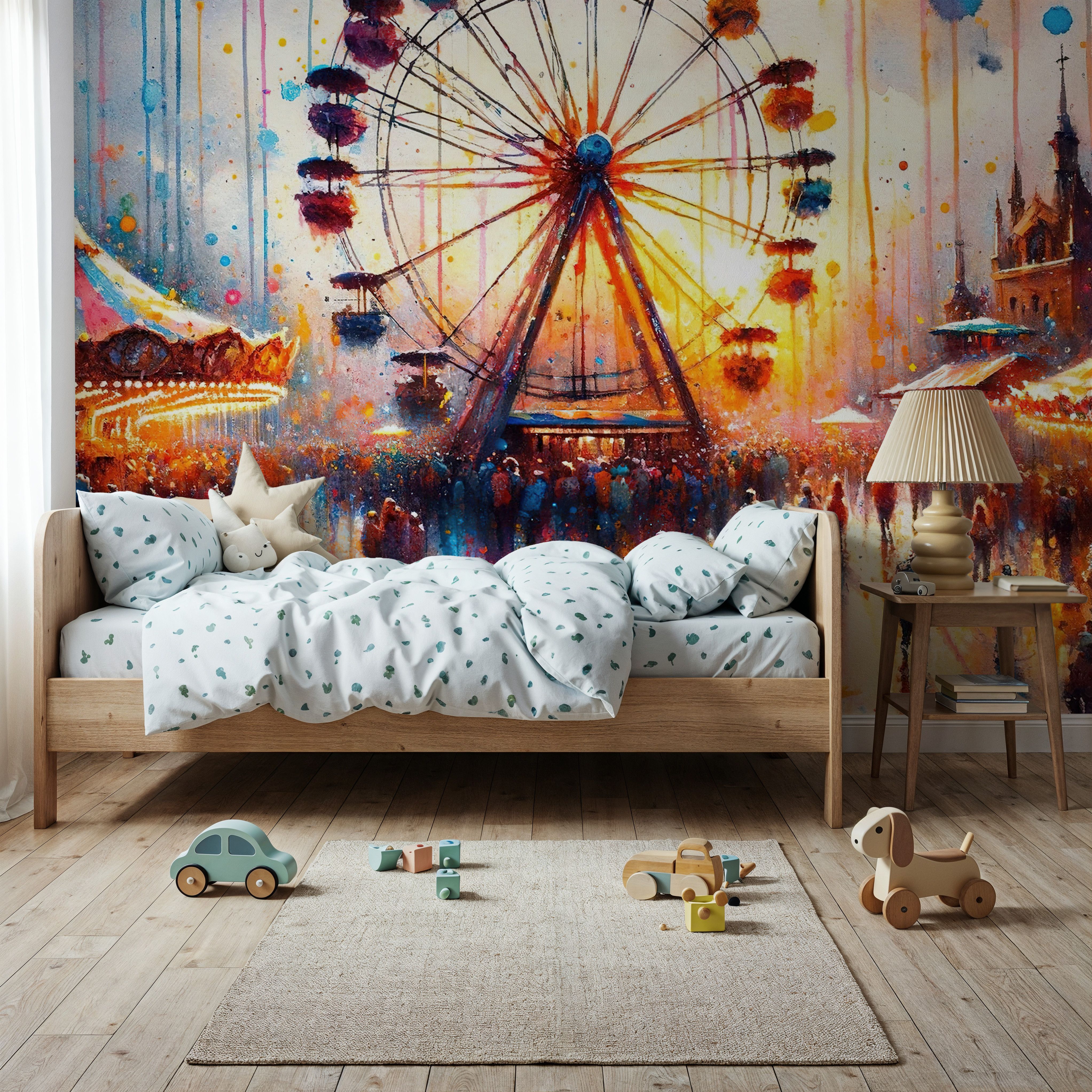 Carnival Lights at Dusk