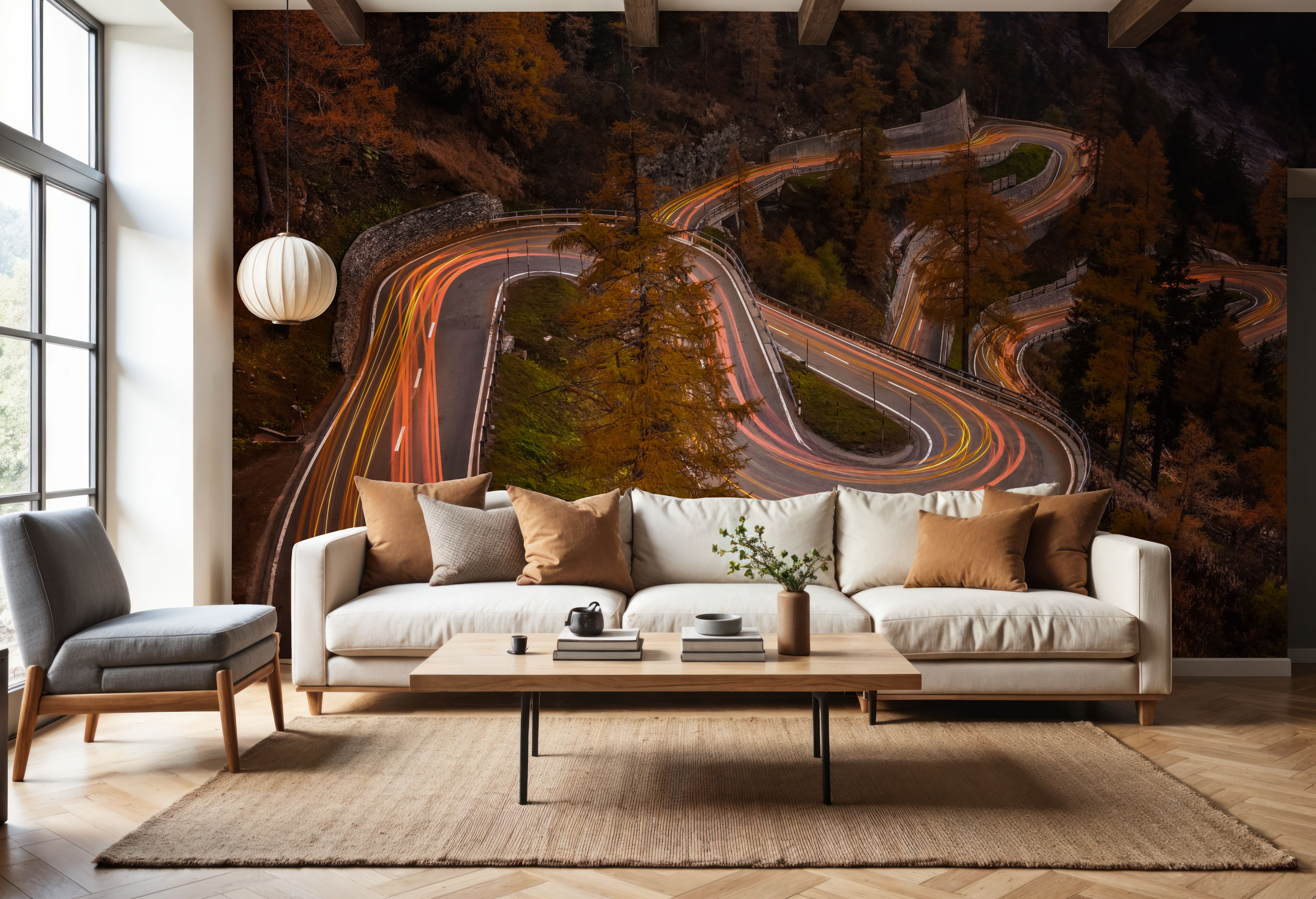 Unwinding, Wallpaper