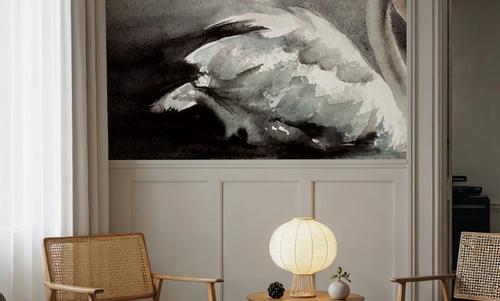 Moonlit Swan Dark