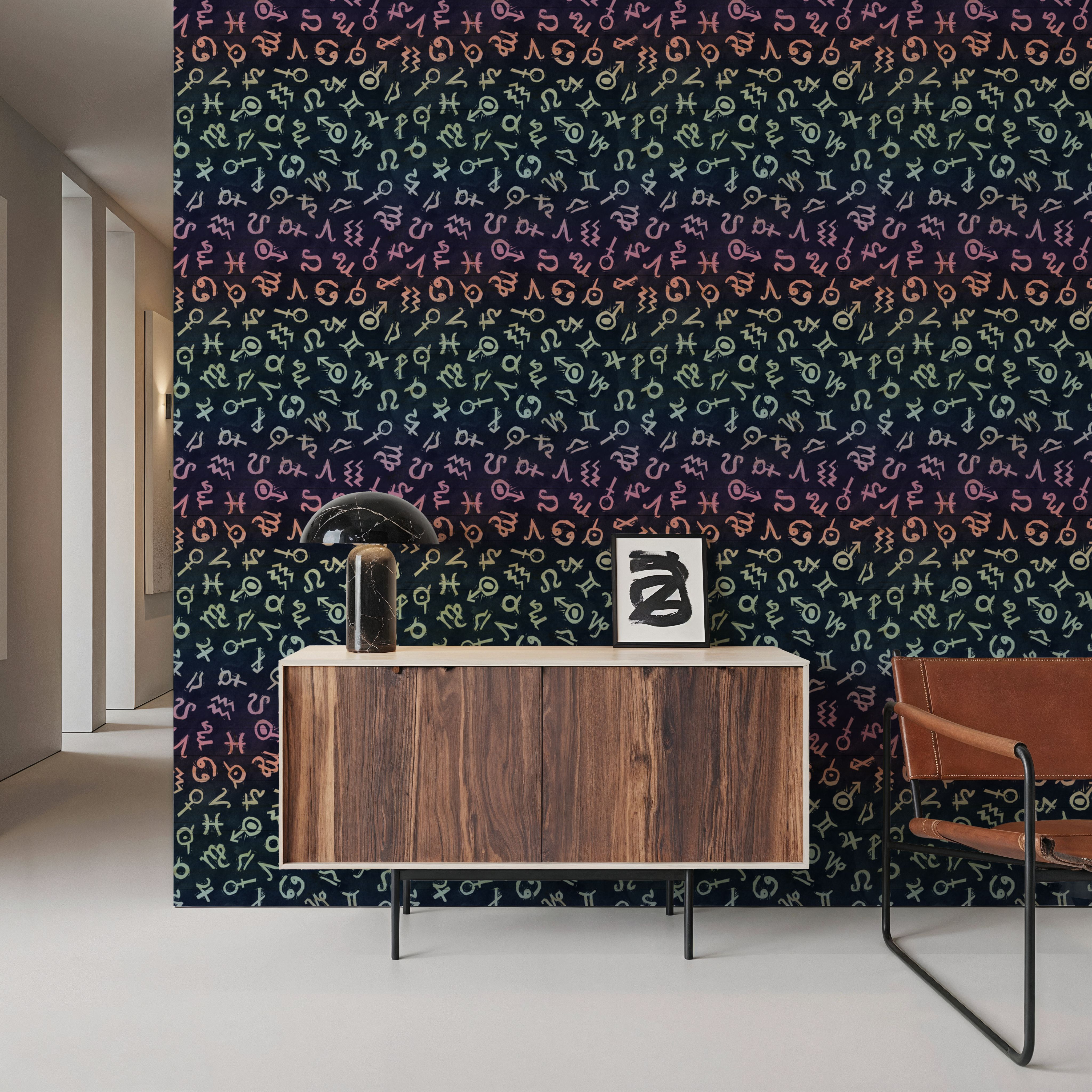 Mystical Neon Signs, Wallpaper