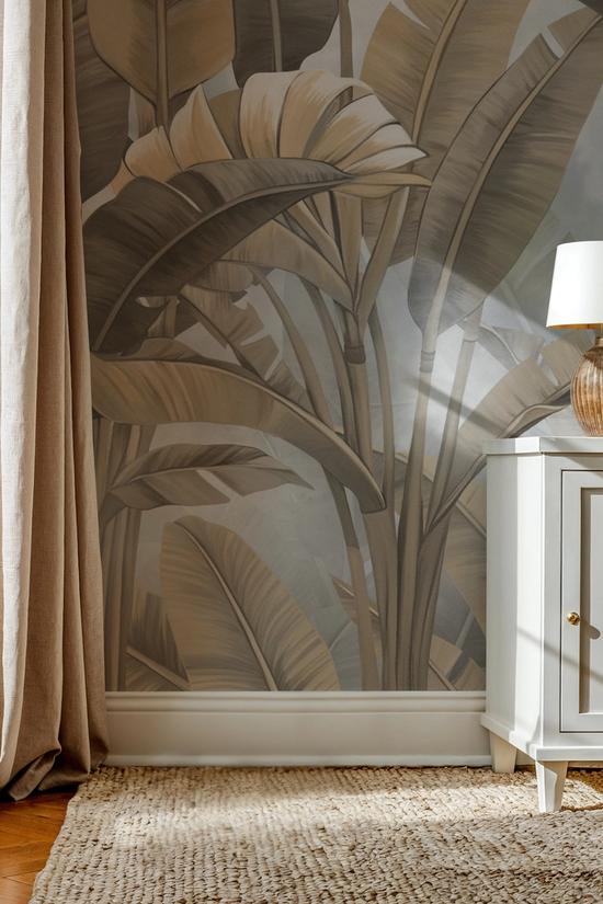 Banana Palms, Beige