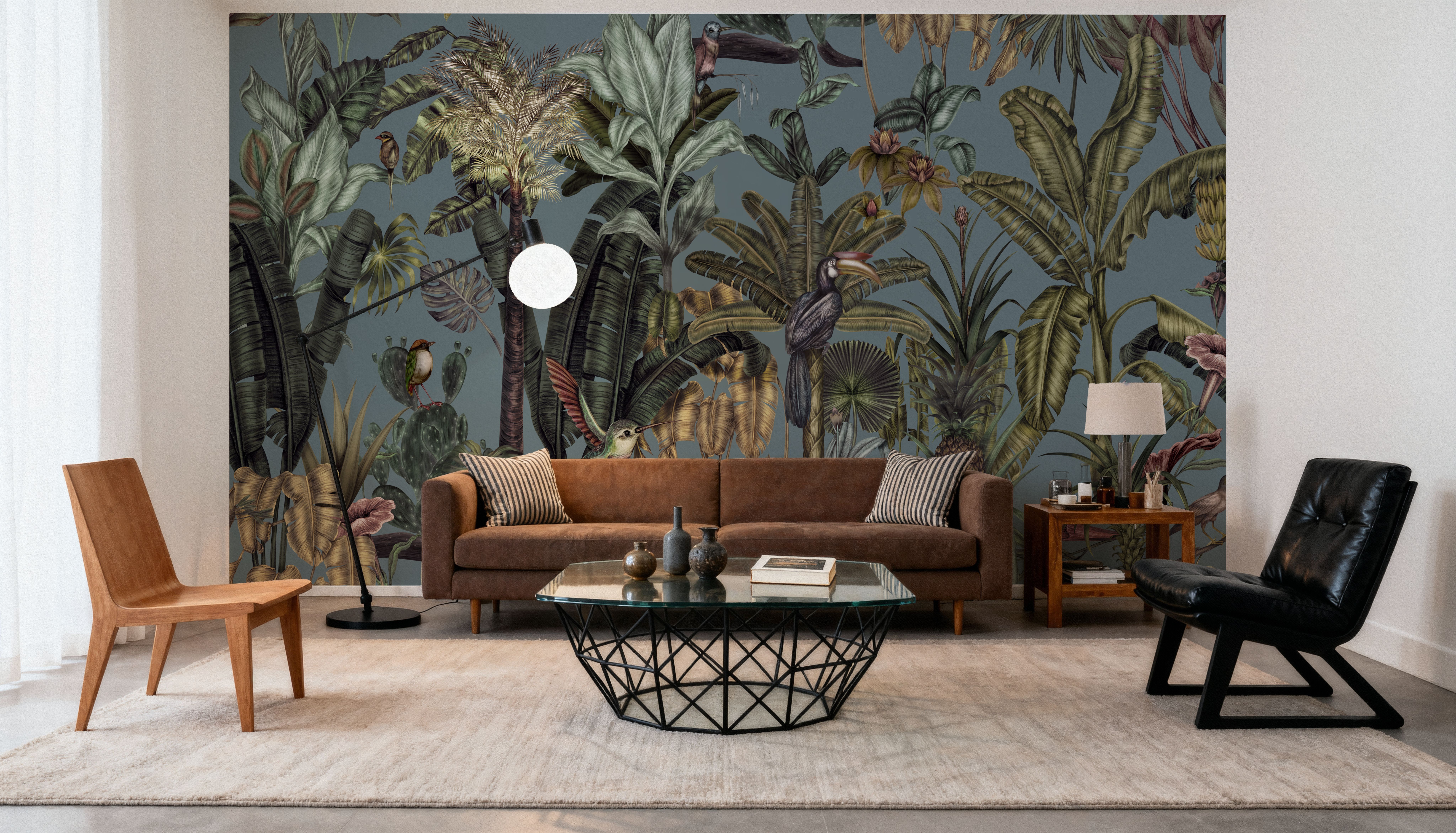 Tropical Wonderland, French Blue