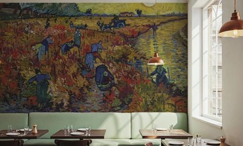The Red Vineyard