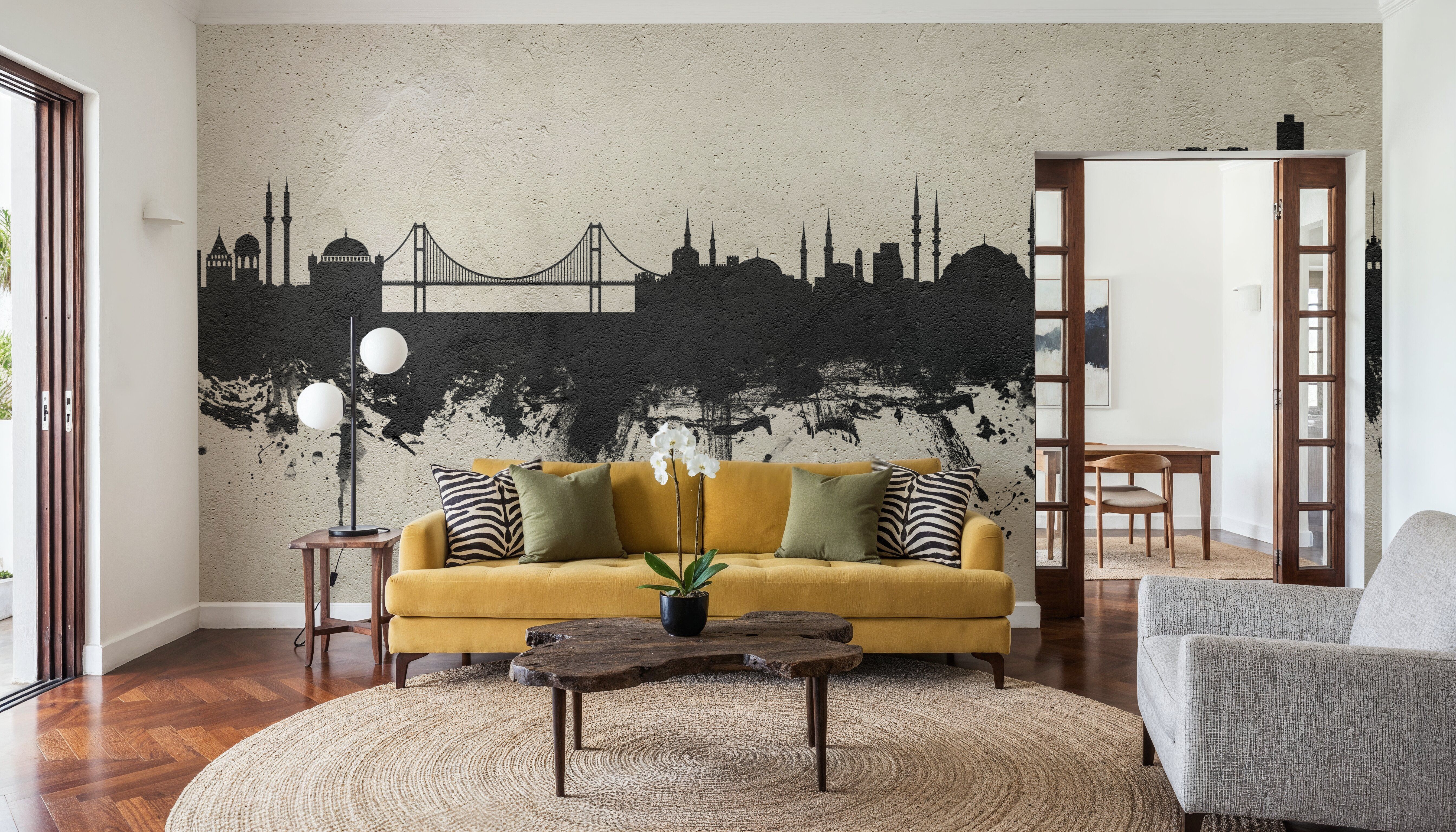 Istanbul Turkey Skyline Concrete
