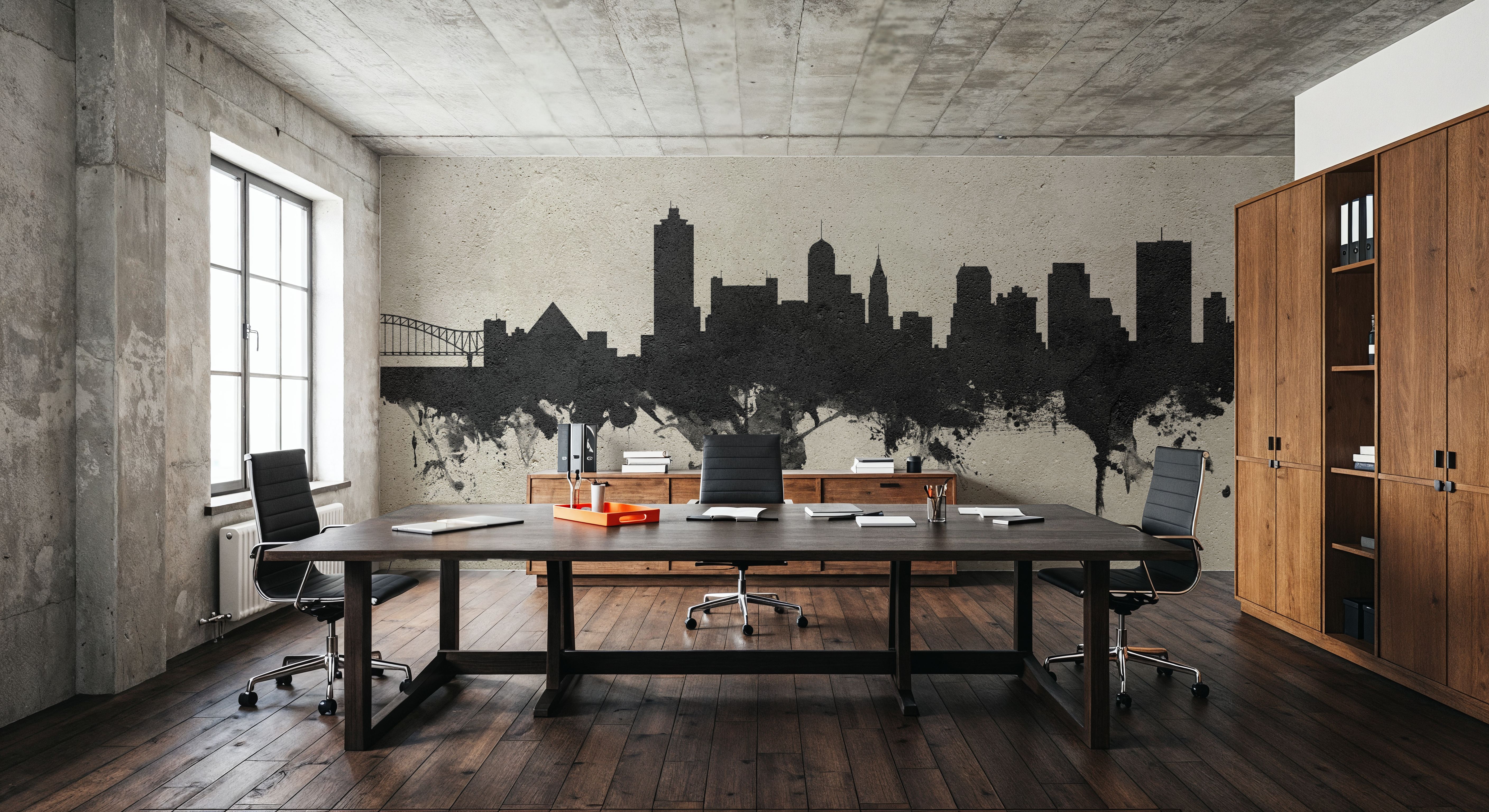 Memphis Tennessee Skyline Concrete