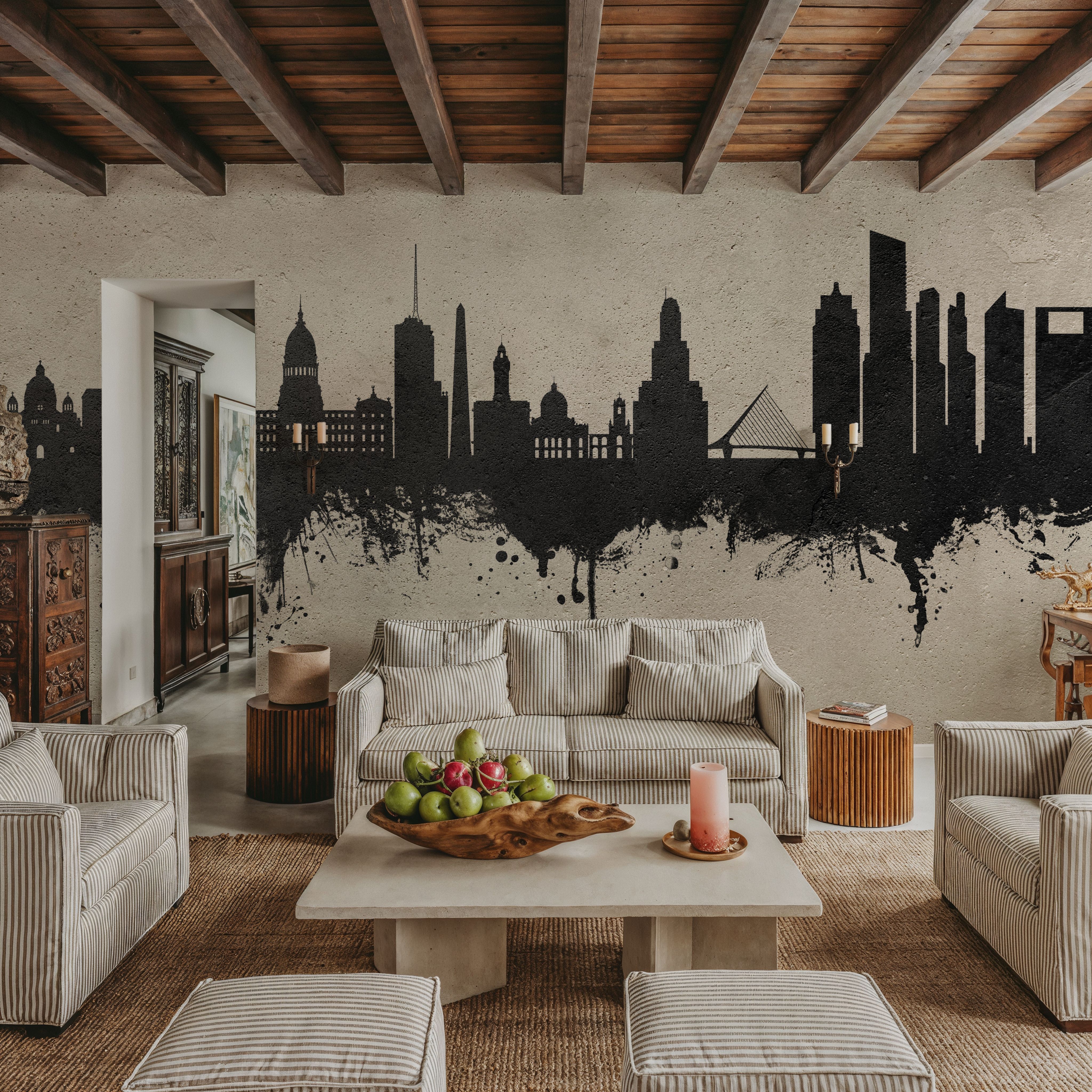 Buenos Aires Argentina Skyline Concrete