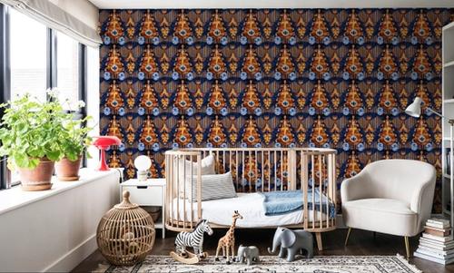 Gold Garden Ikat