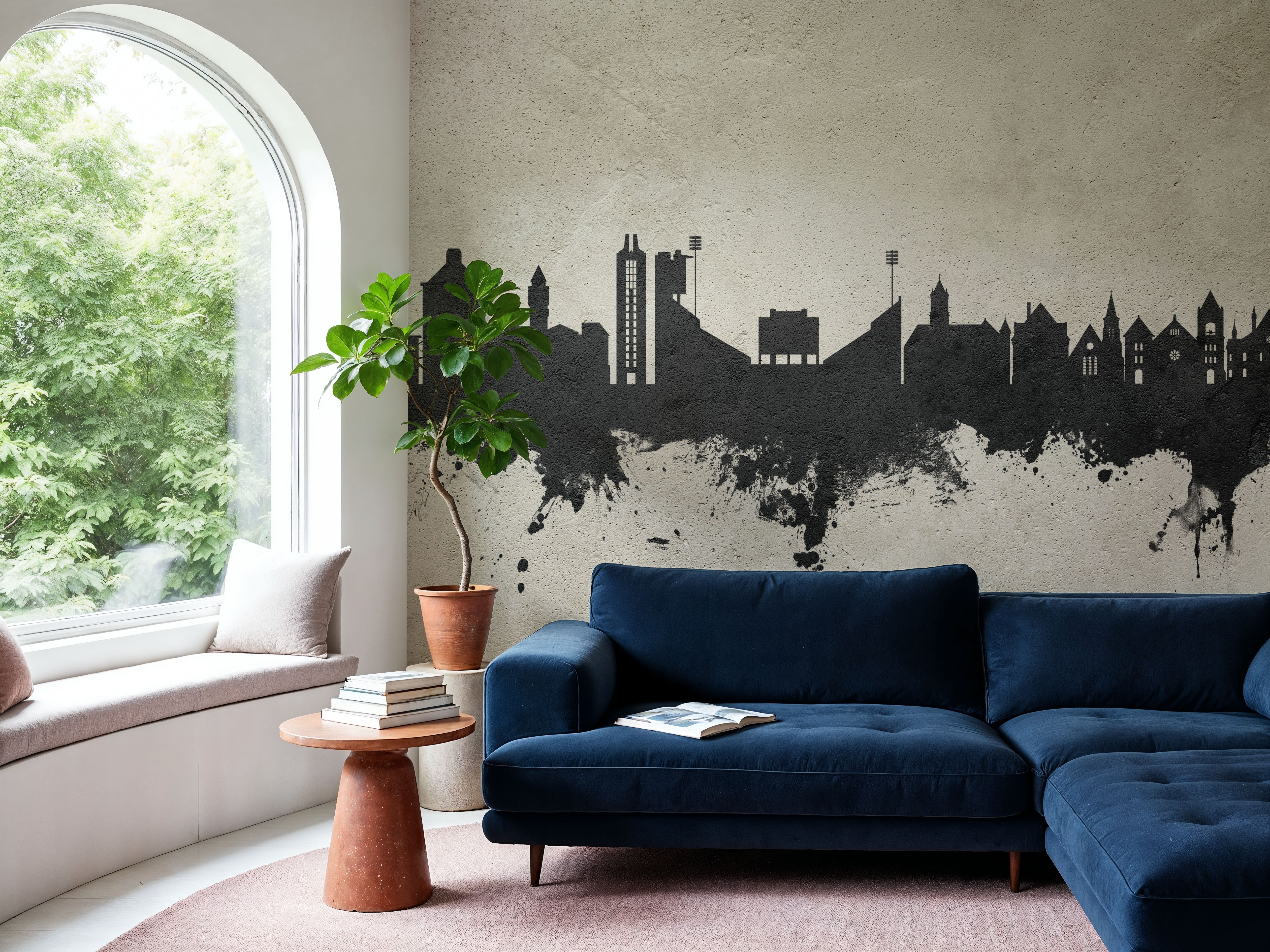 Lawrence Kansas Skyline Concrete