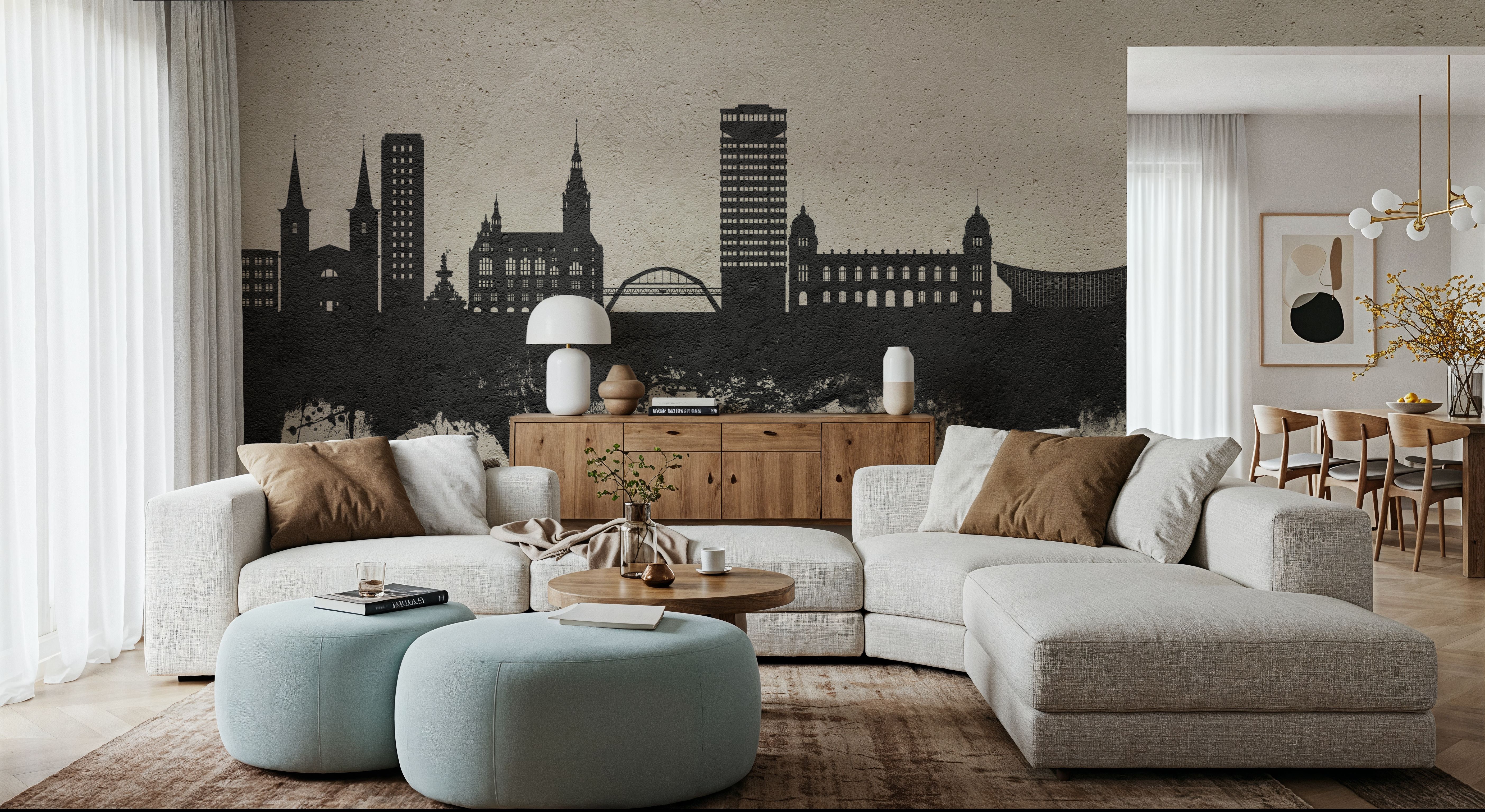 Wuppertal Germany Skyline Concrete