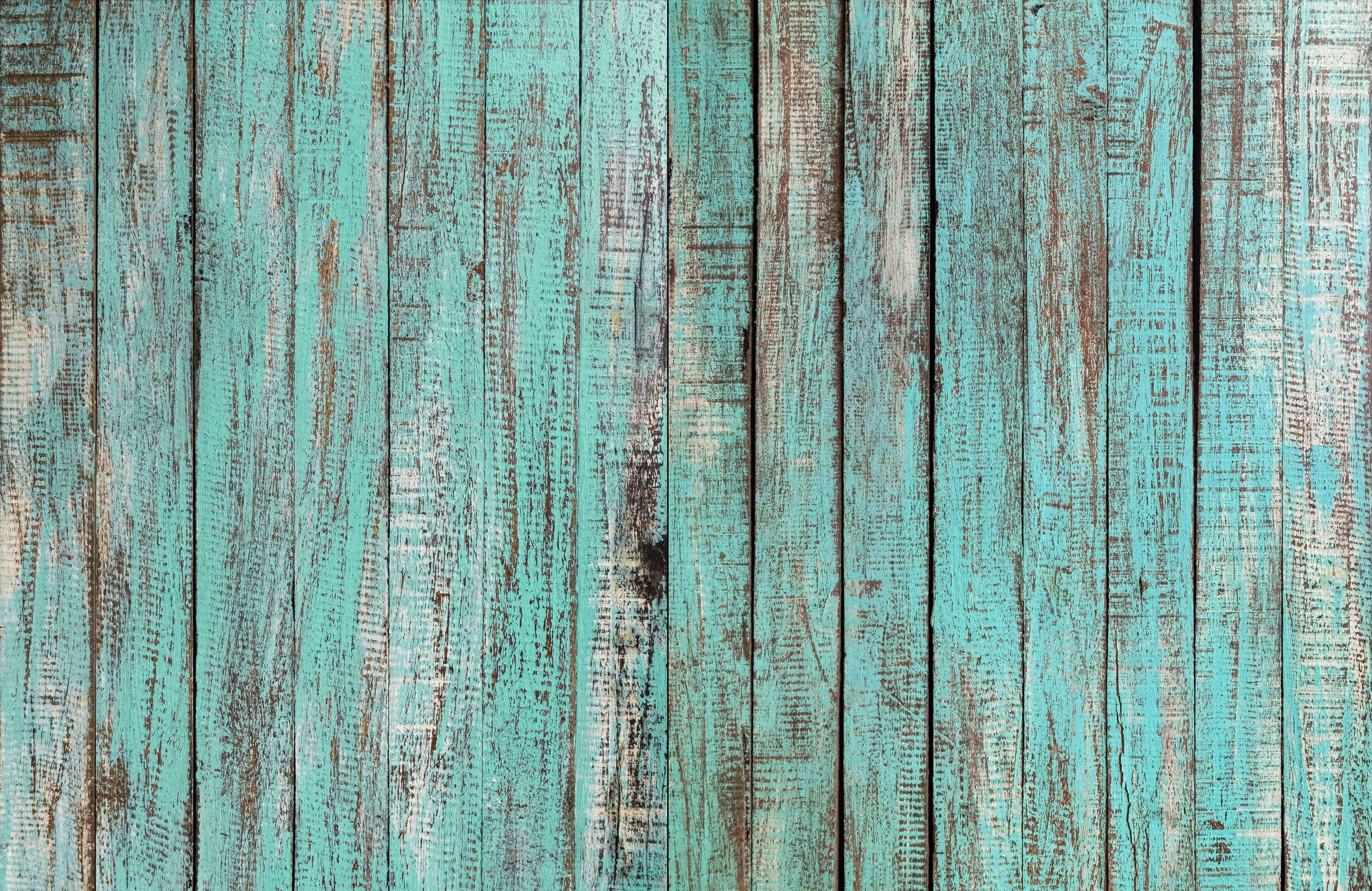 Blue Wooden Planks