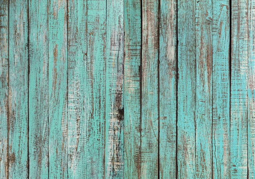 Blue Wooden Planks