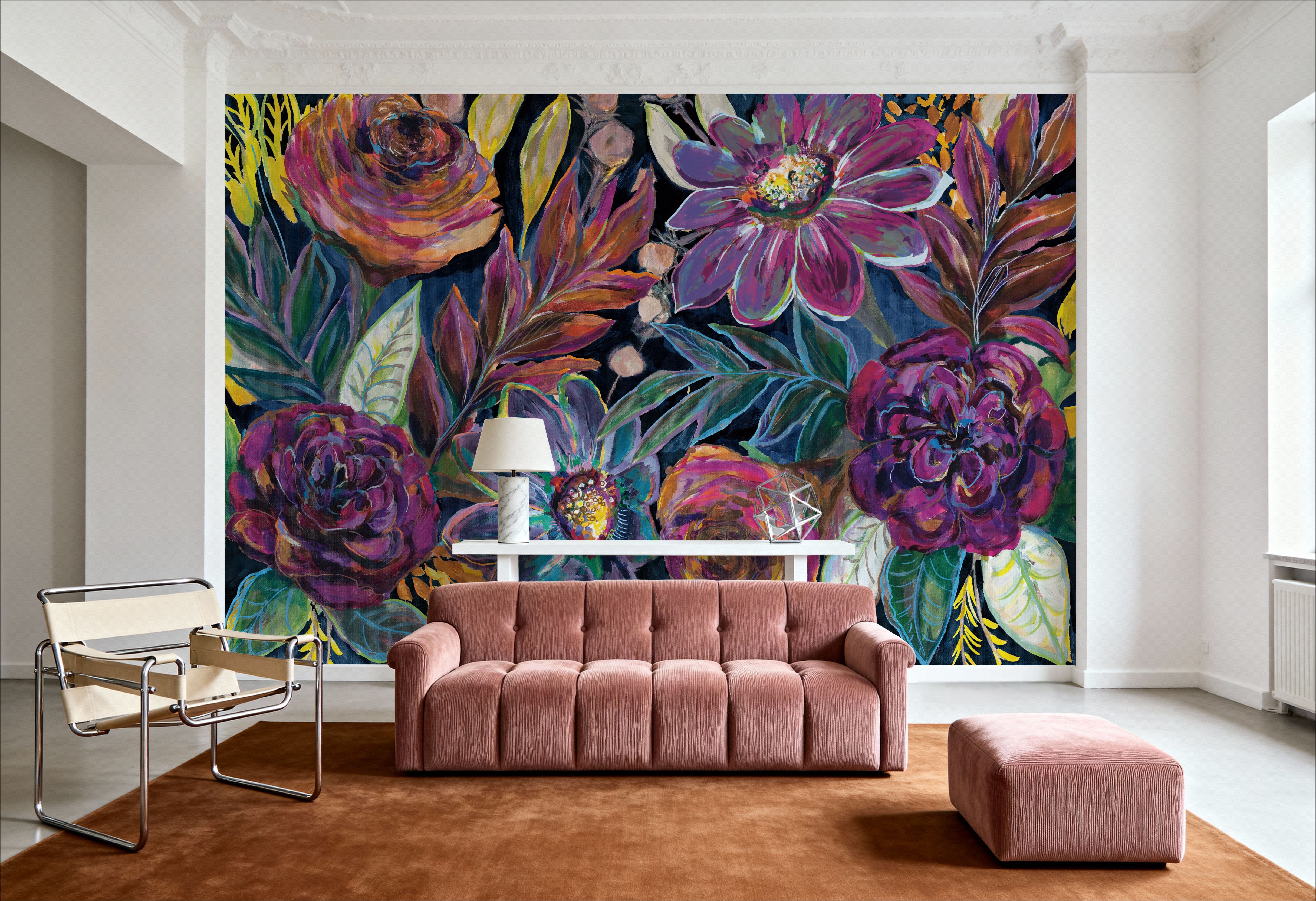 Purple Perplexed, Tapeten