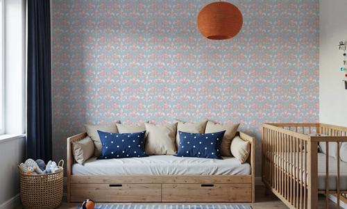 More Fleurs de Lis Blue