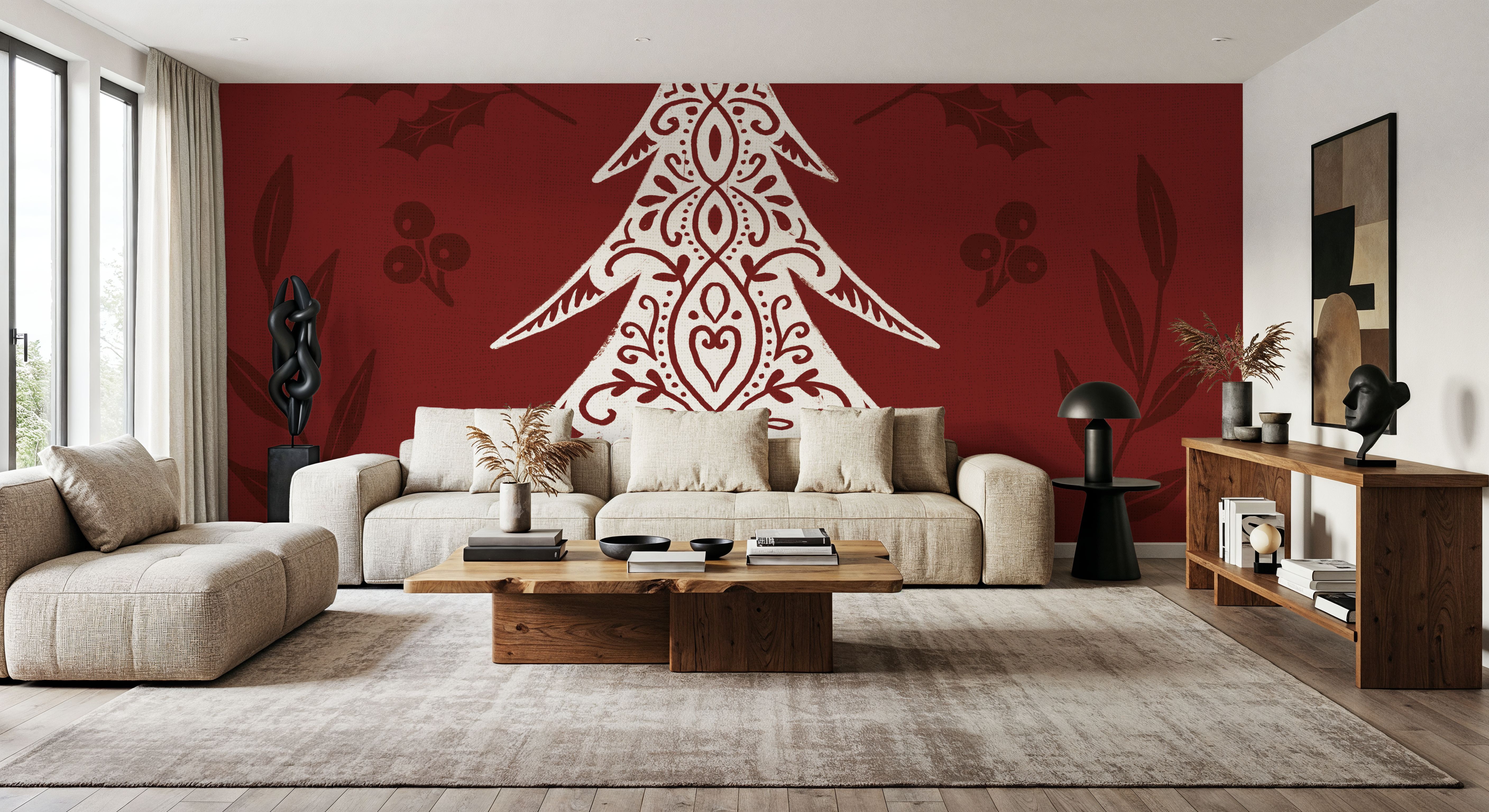 Holiday Form IX, Papier peint