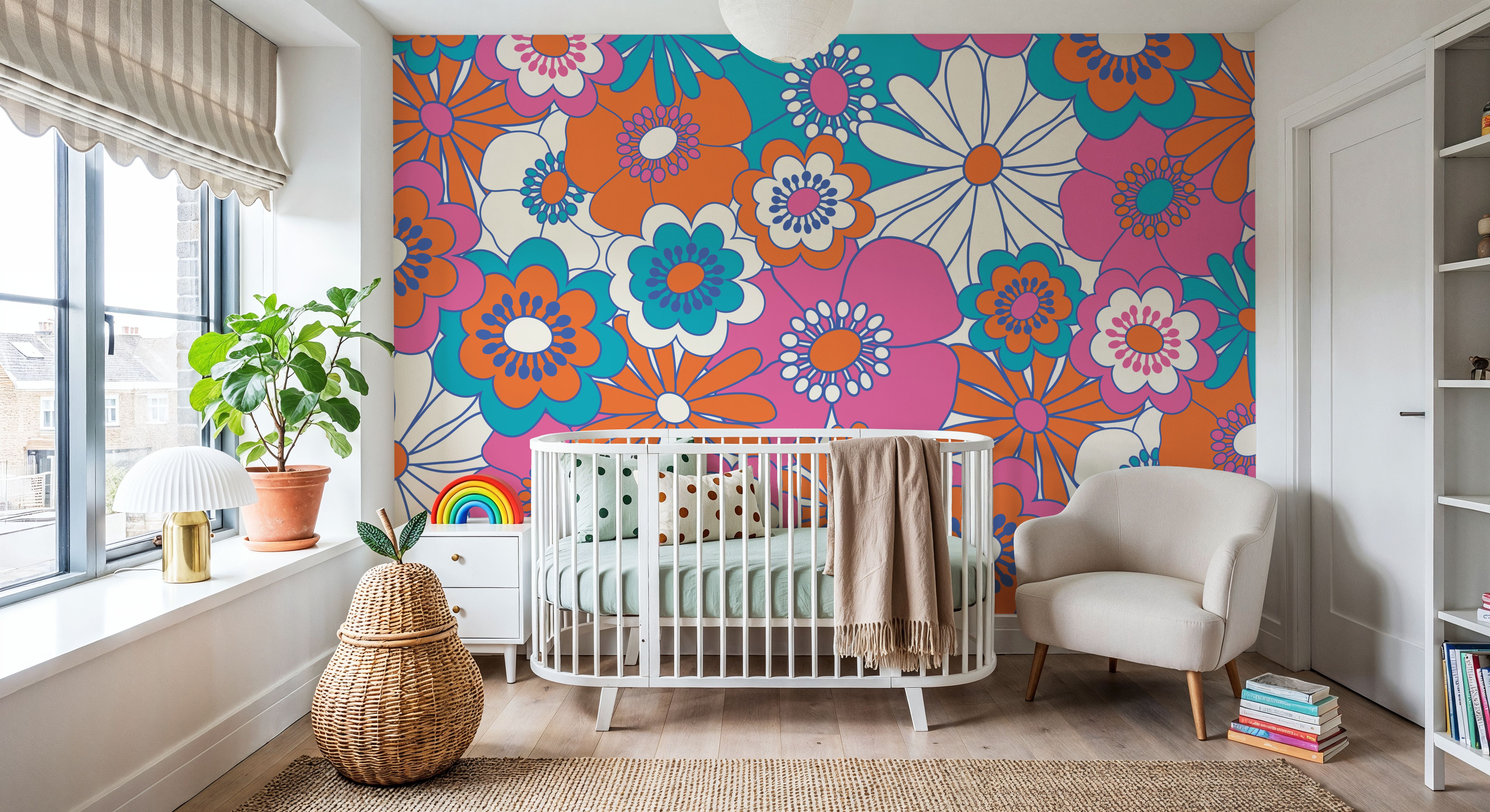 70's Avant Garden, Bright Pink