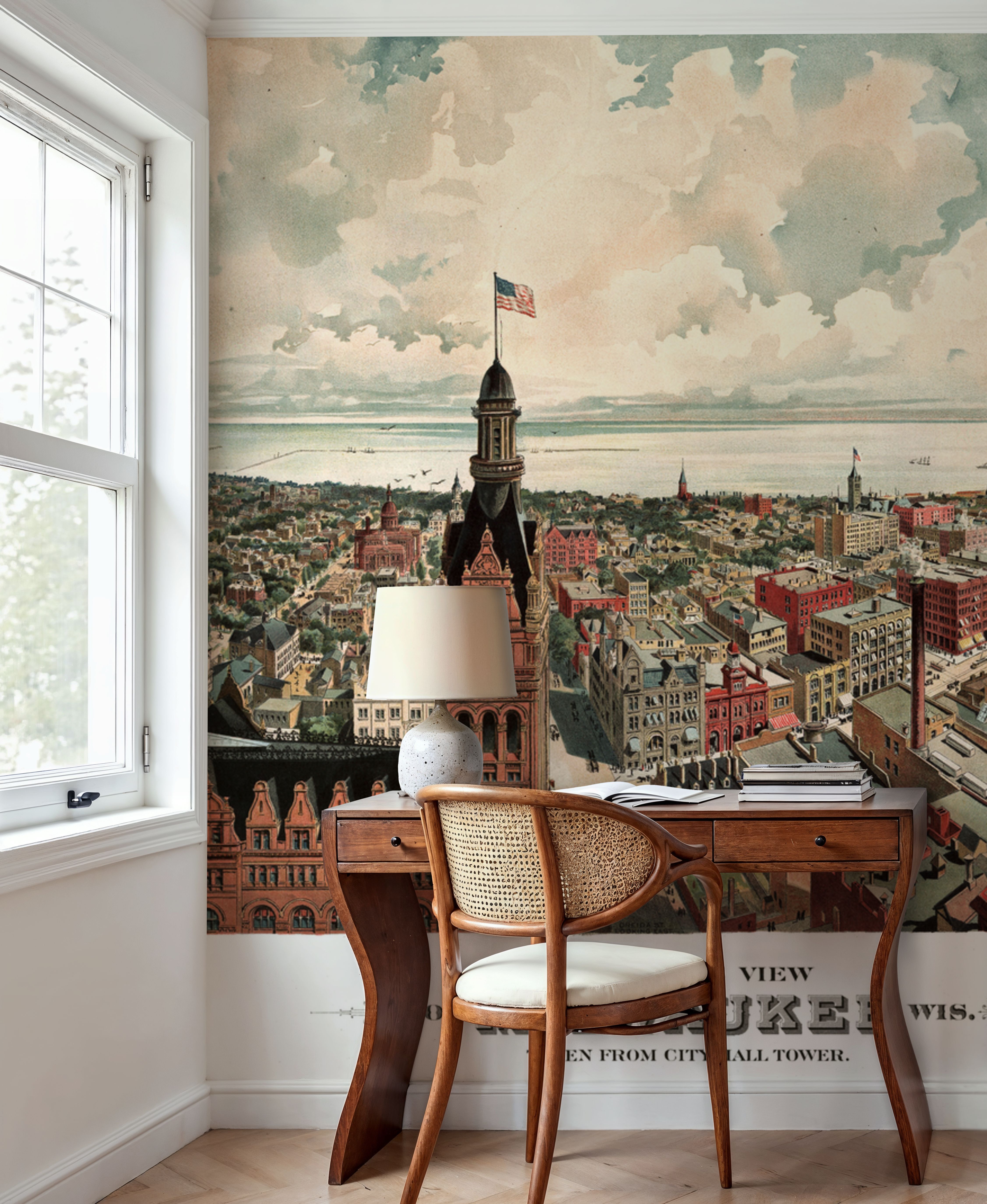 Old View of Milwaukee, Wisconsin