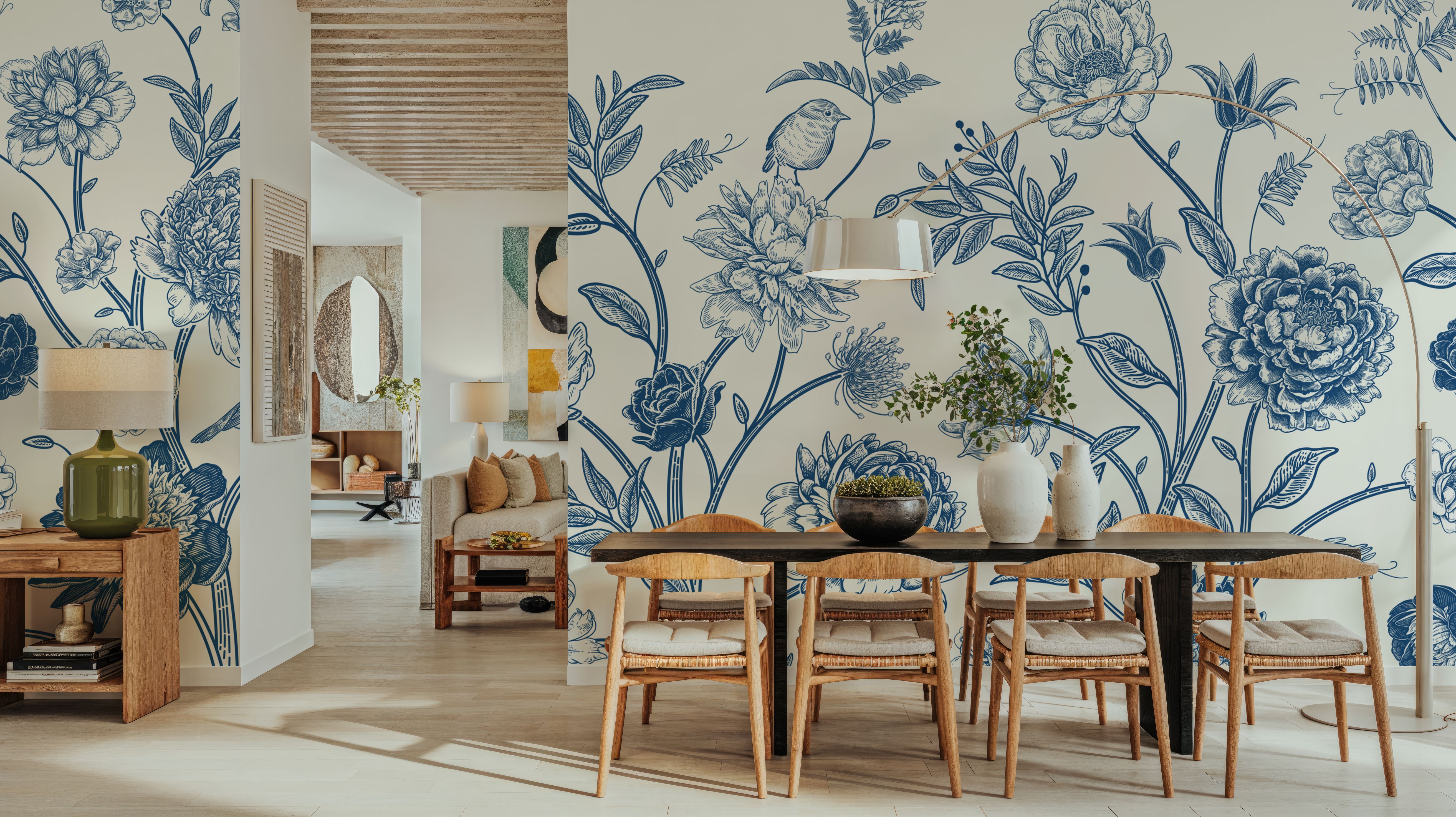 Proud Victorian Flowers, Behang