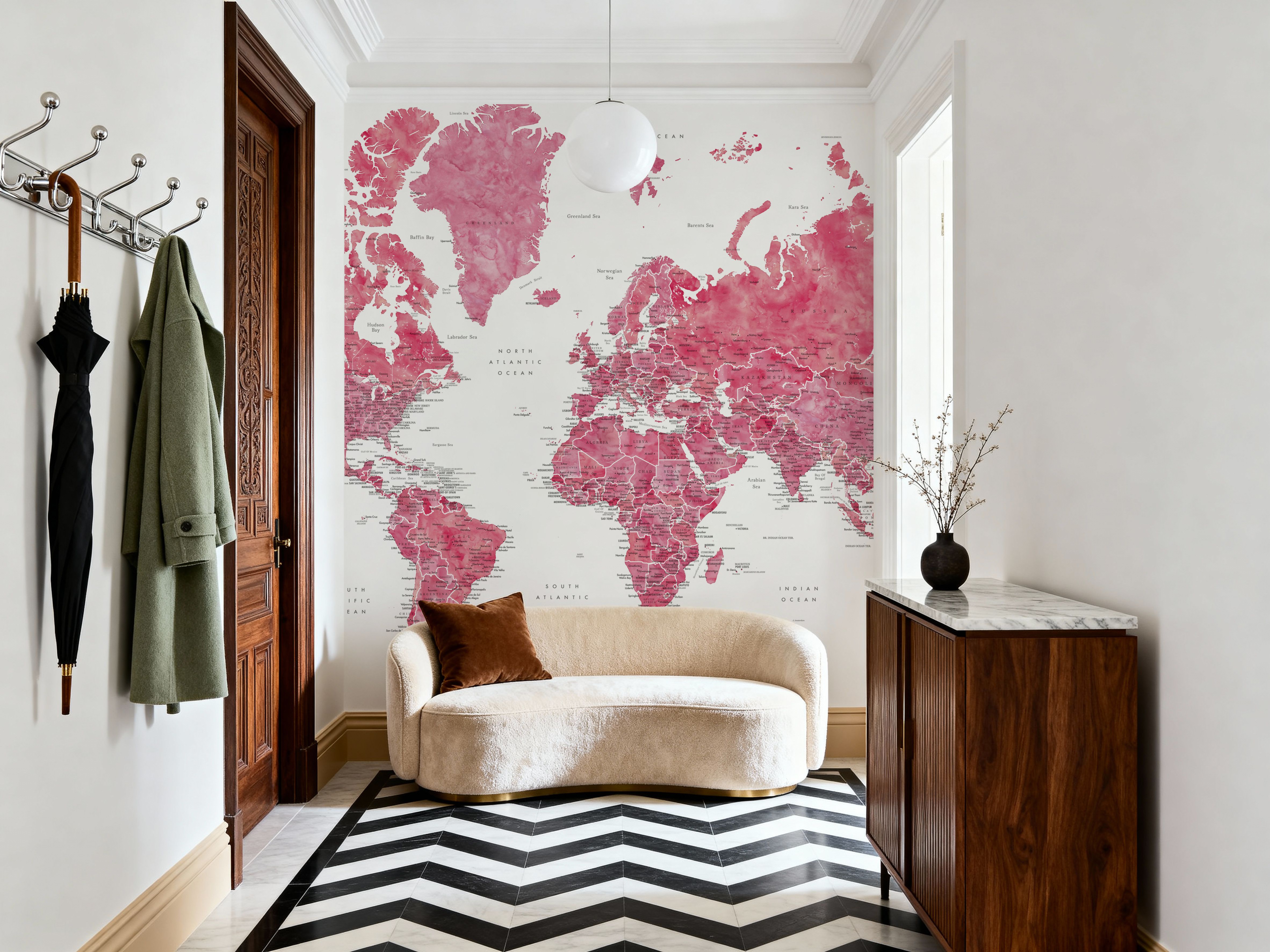 World Map Cities - Wanda