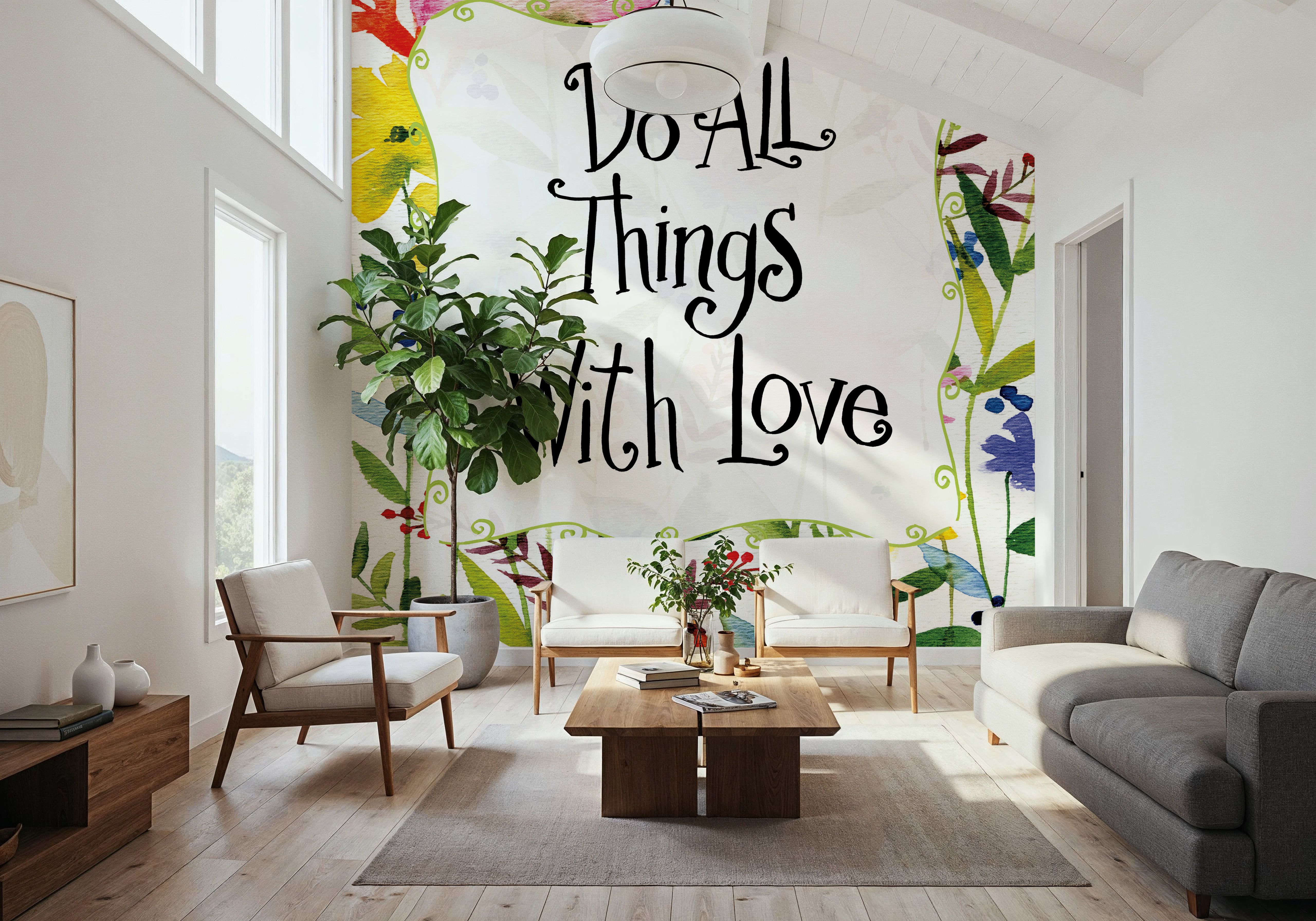 Do All Things With Love, Tapetes