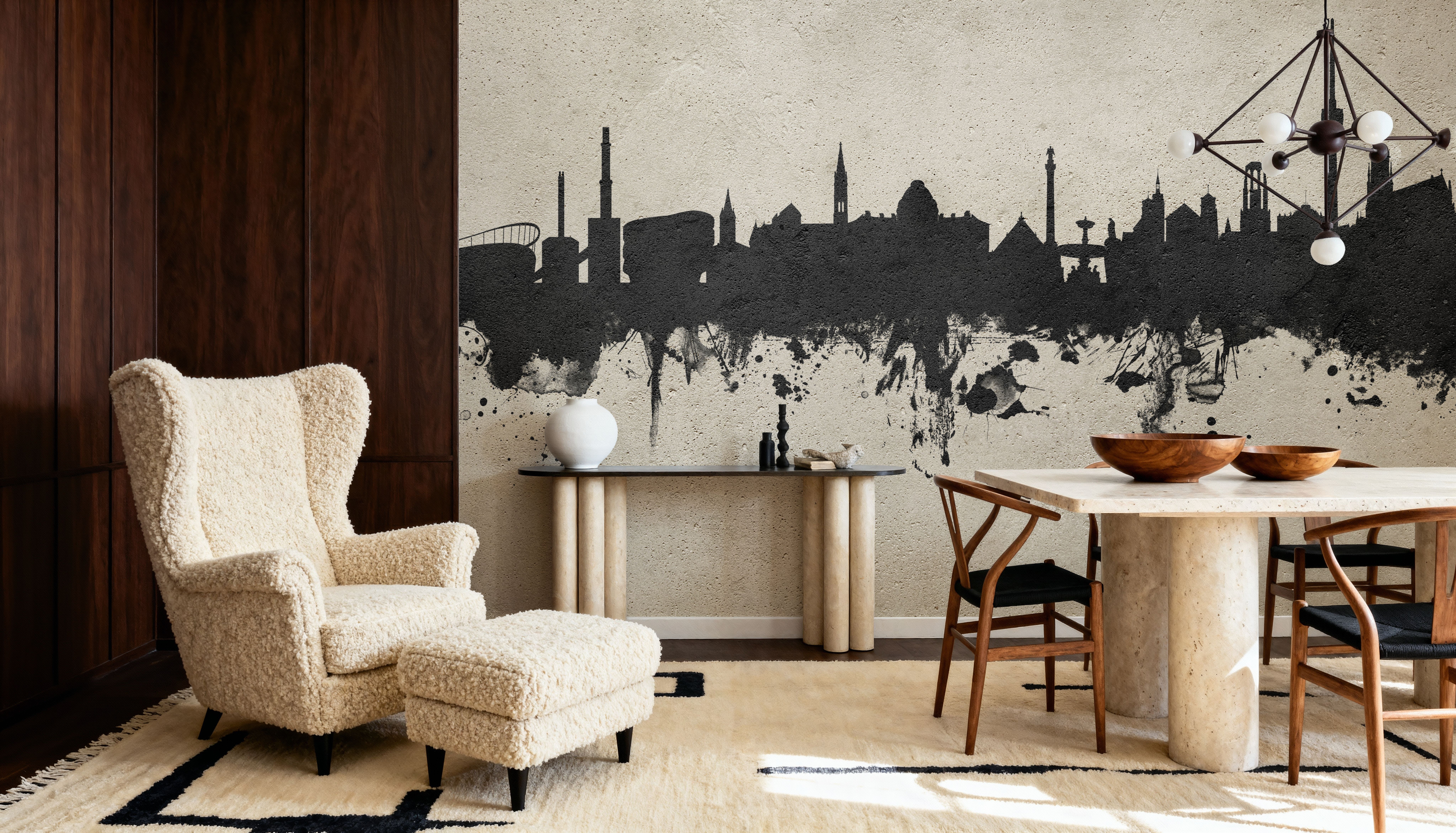 Stuttgart Germany Skyline Concrete
