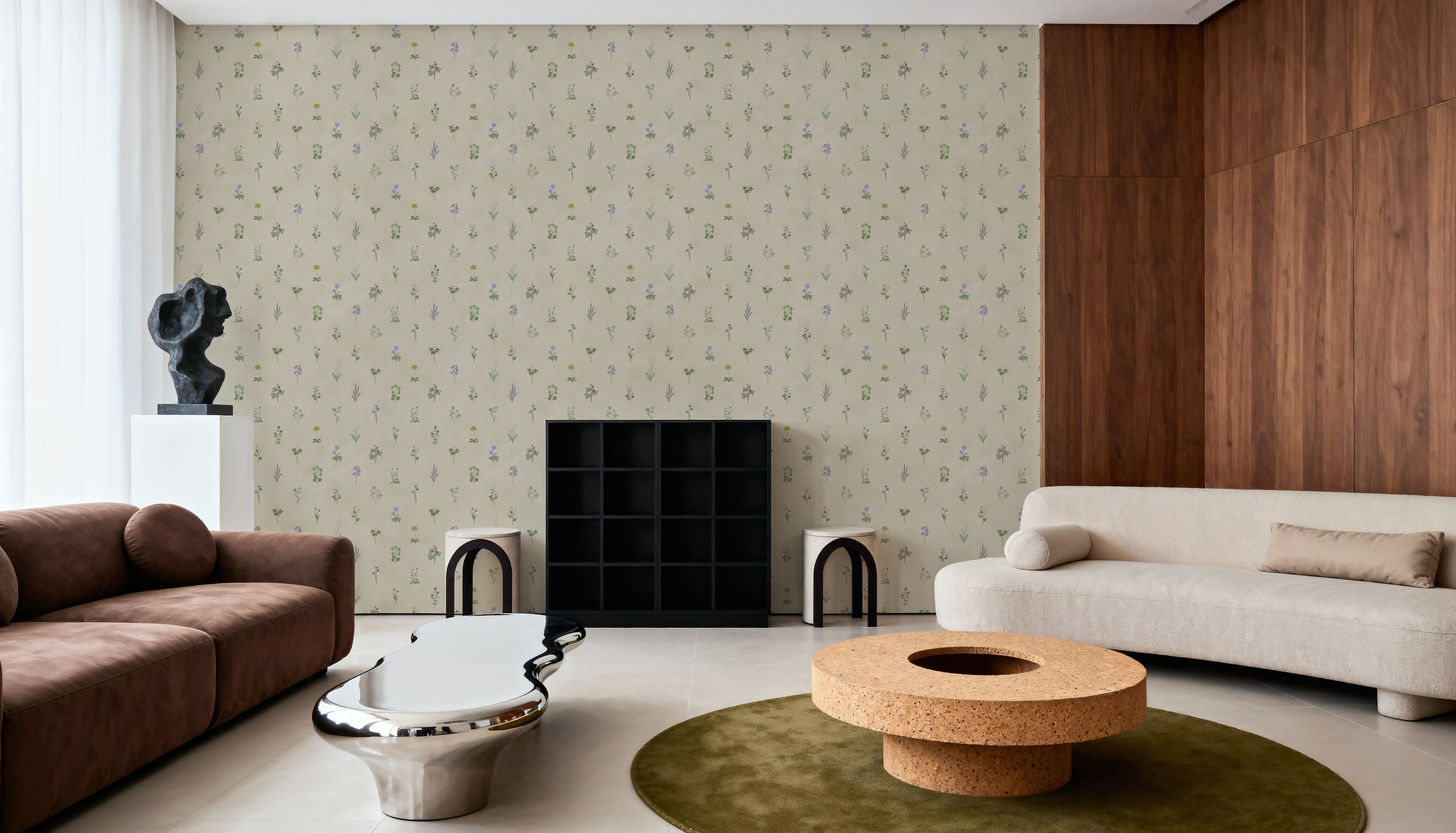 Nordic Flora, Light Beige