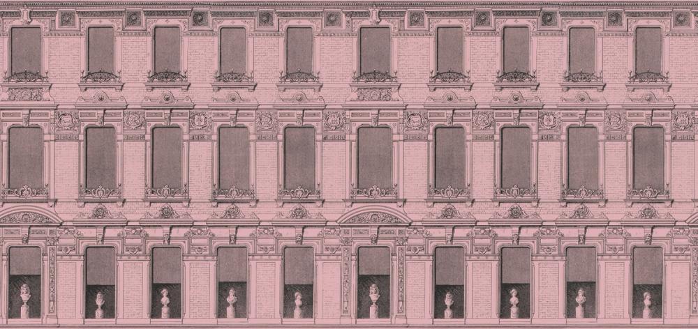 Vintage Facade, Pink