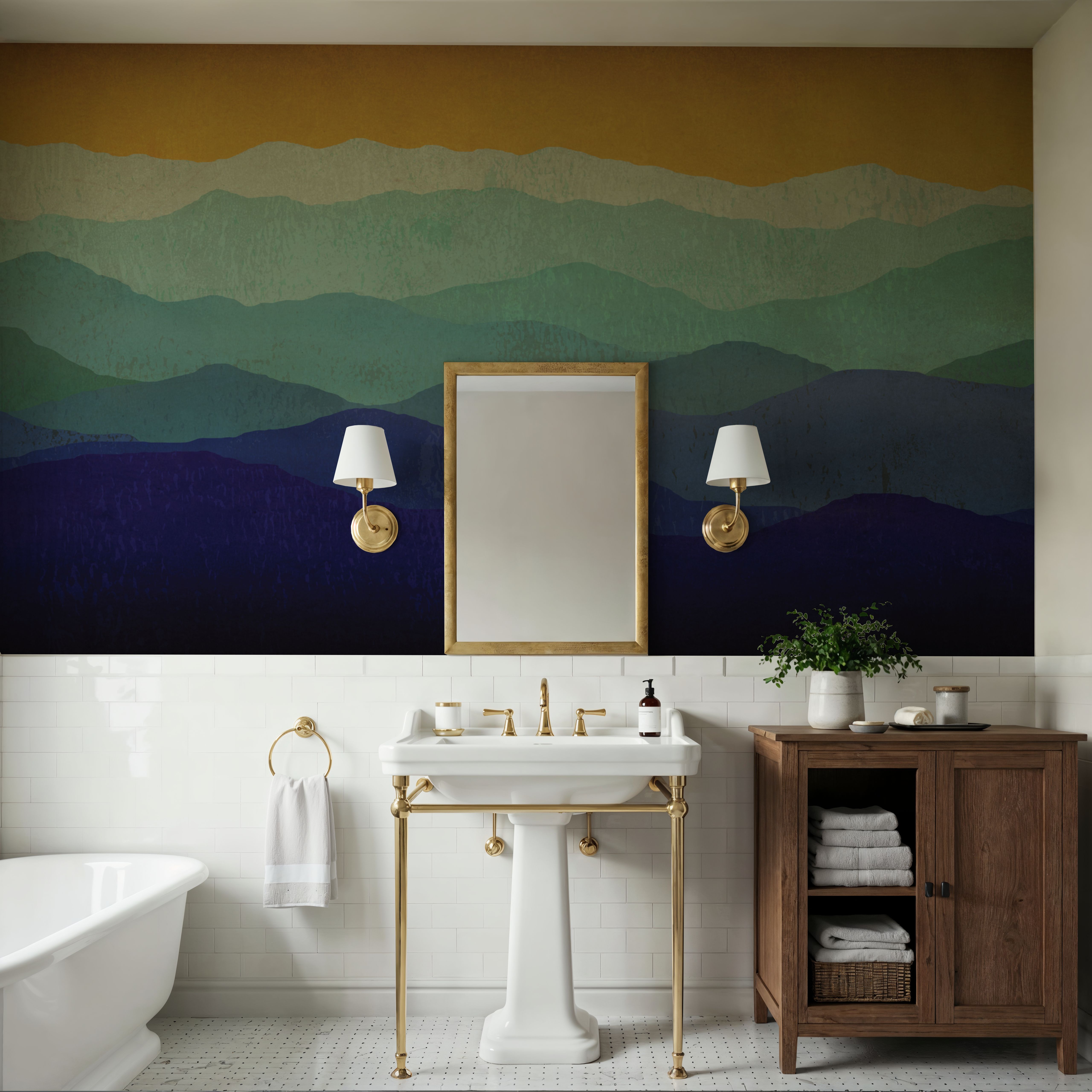 Yellow Sky Mountains