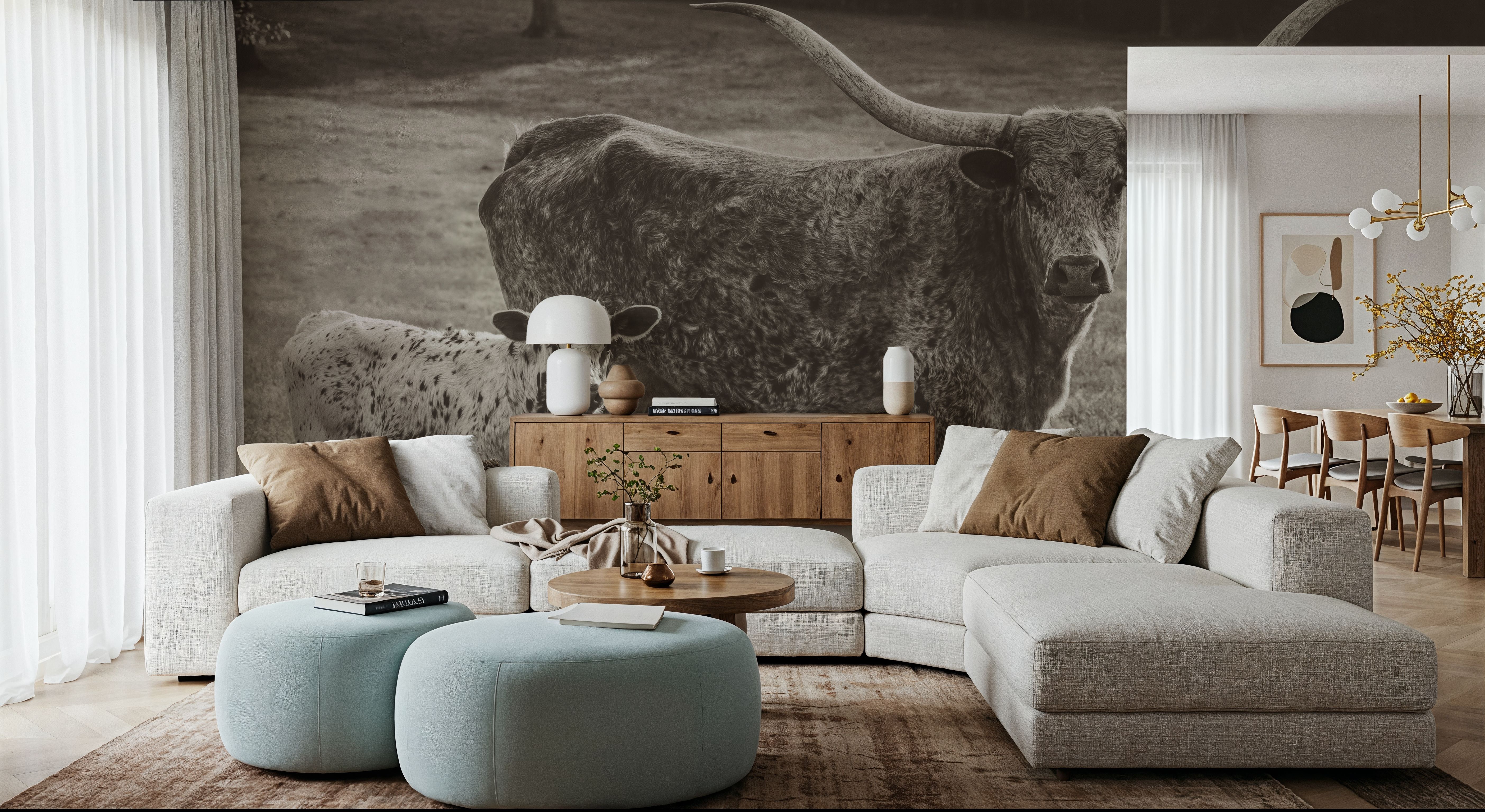 Longhorn Spring Sepia