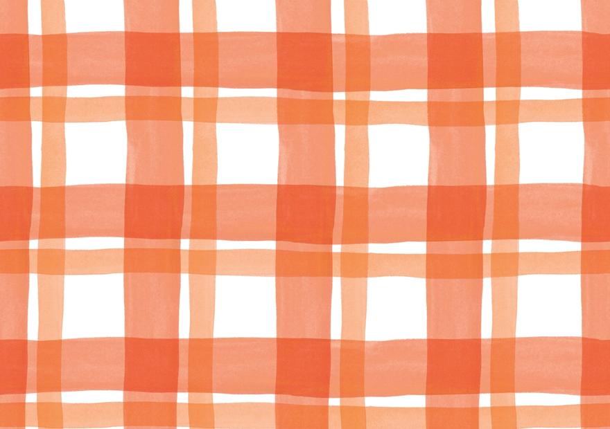 Summer Plaid Orange