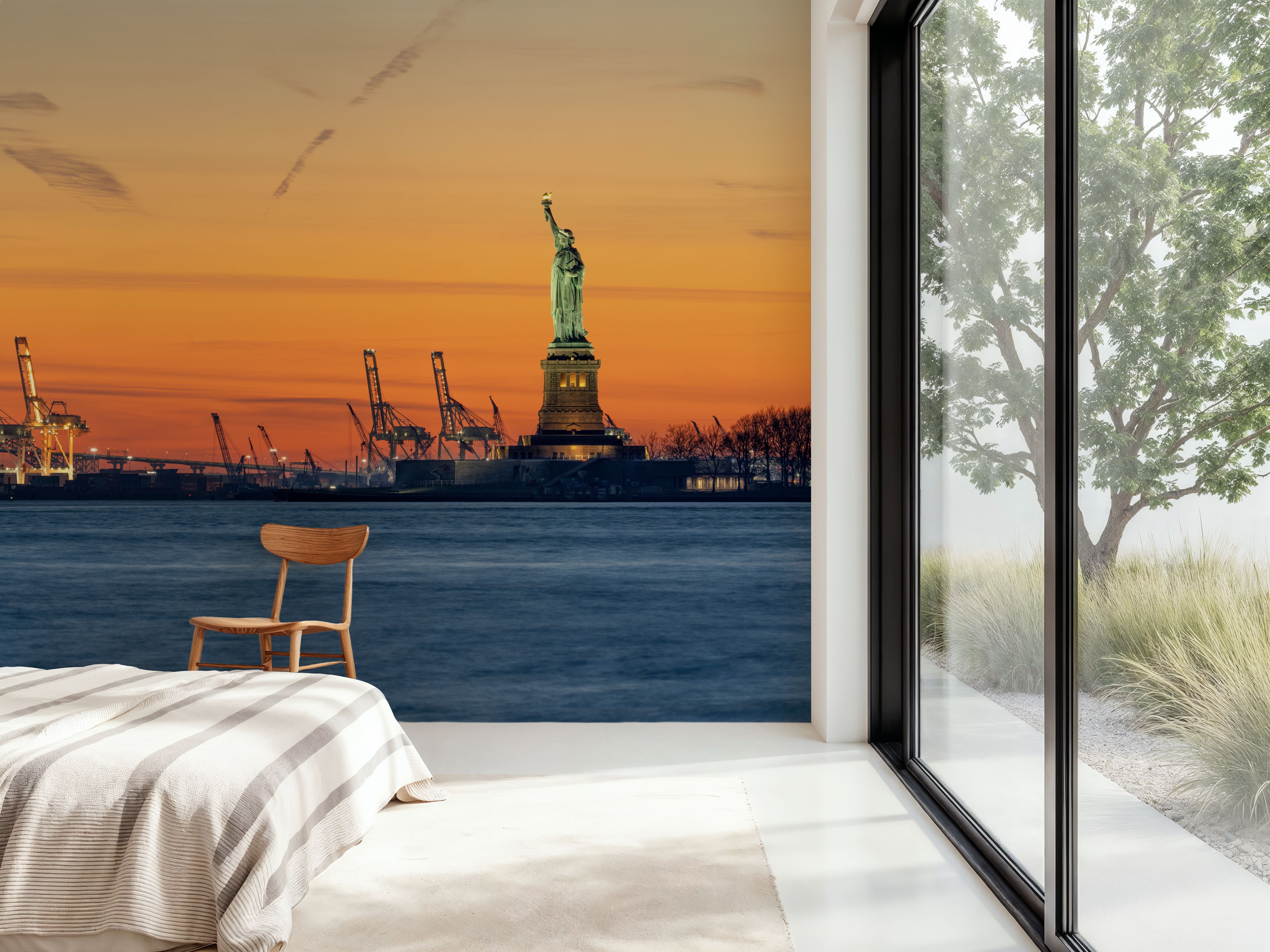 Statue of Liberty at Dusk