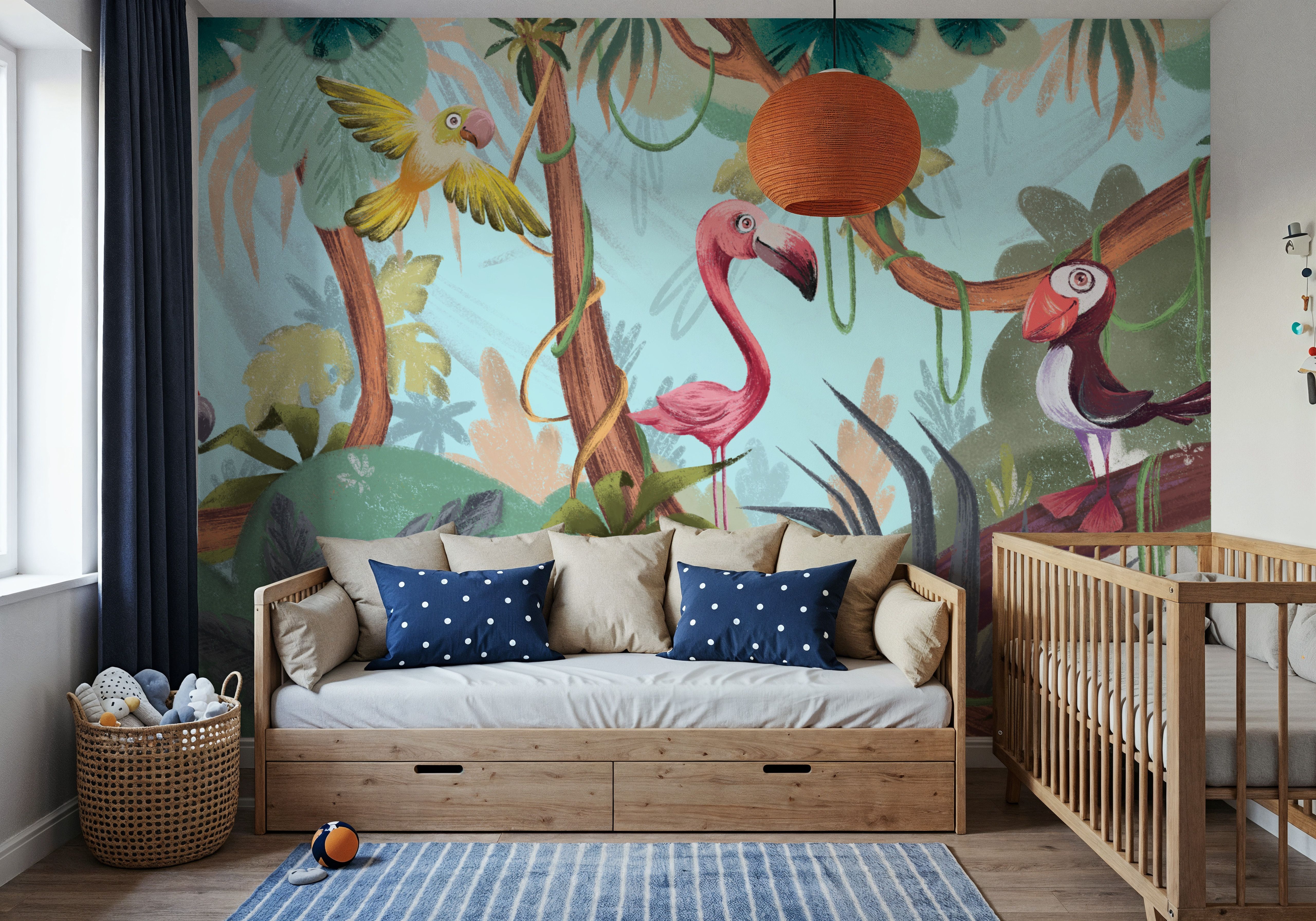 Parrot Hang Out, Wallpaper