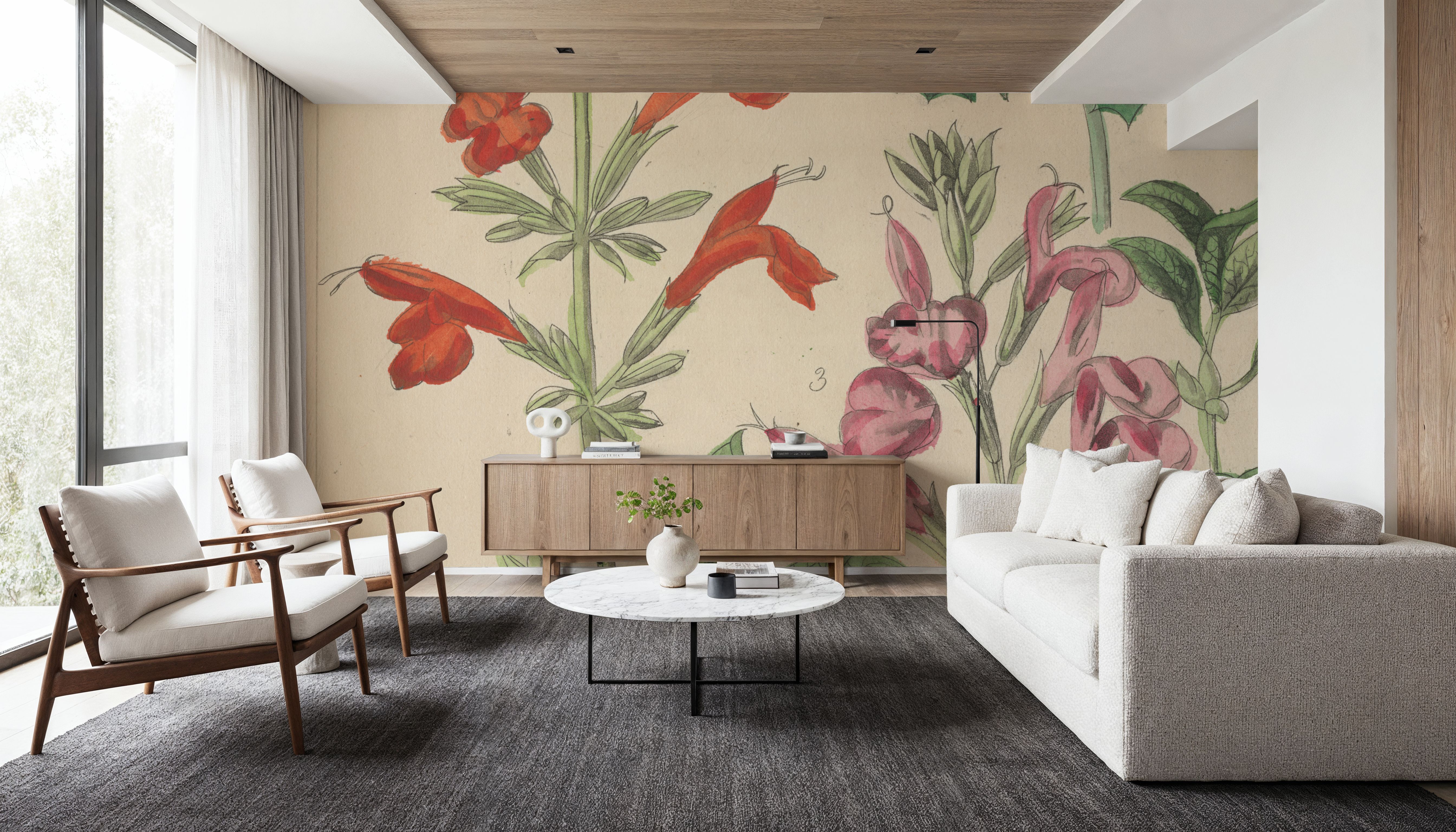 Salvia Florals I