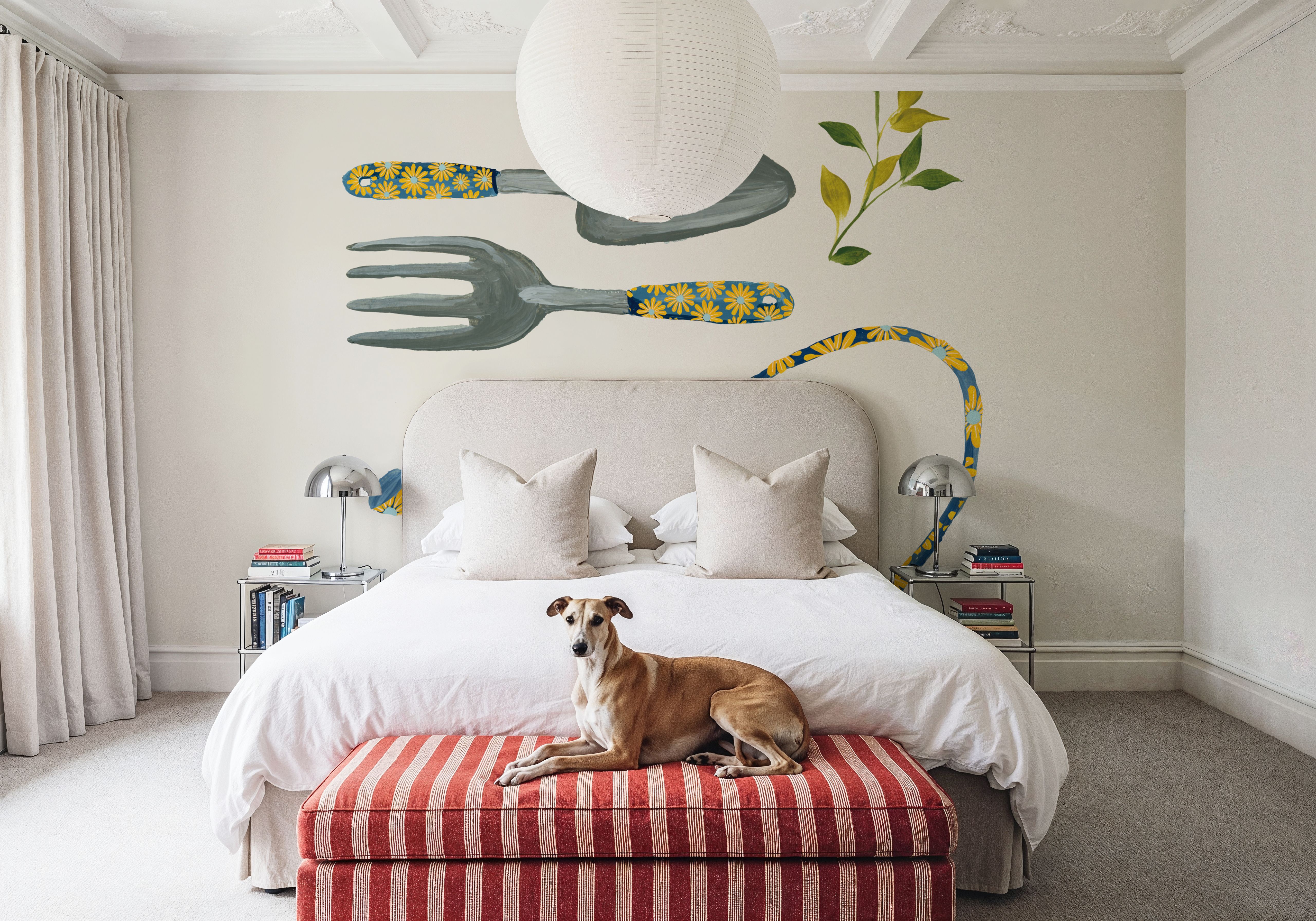 Summer Garden VI, Papier peint