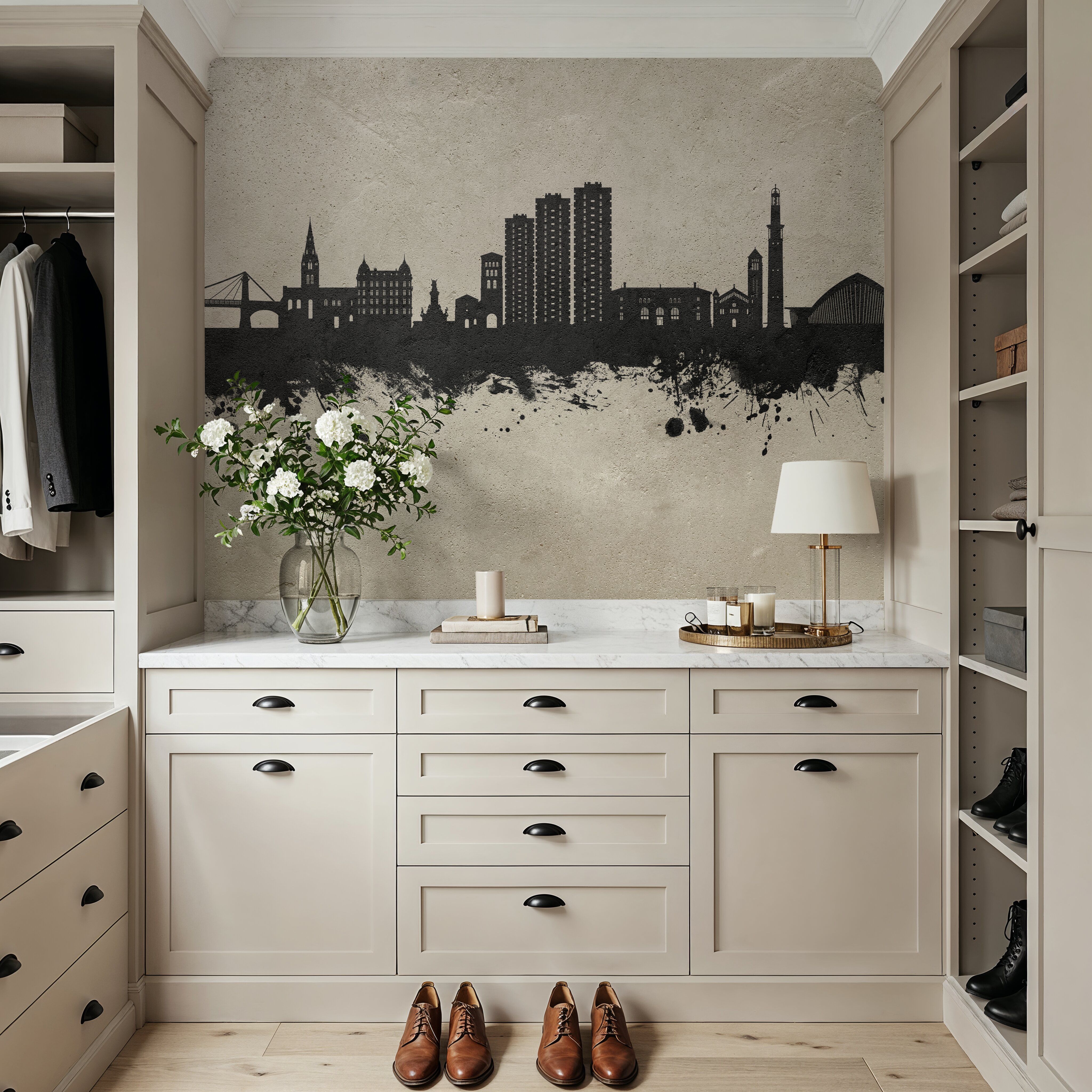 Grenoble Skyline Concrete