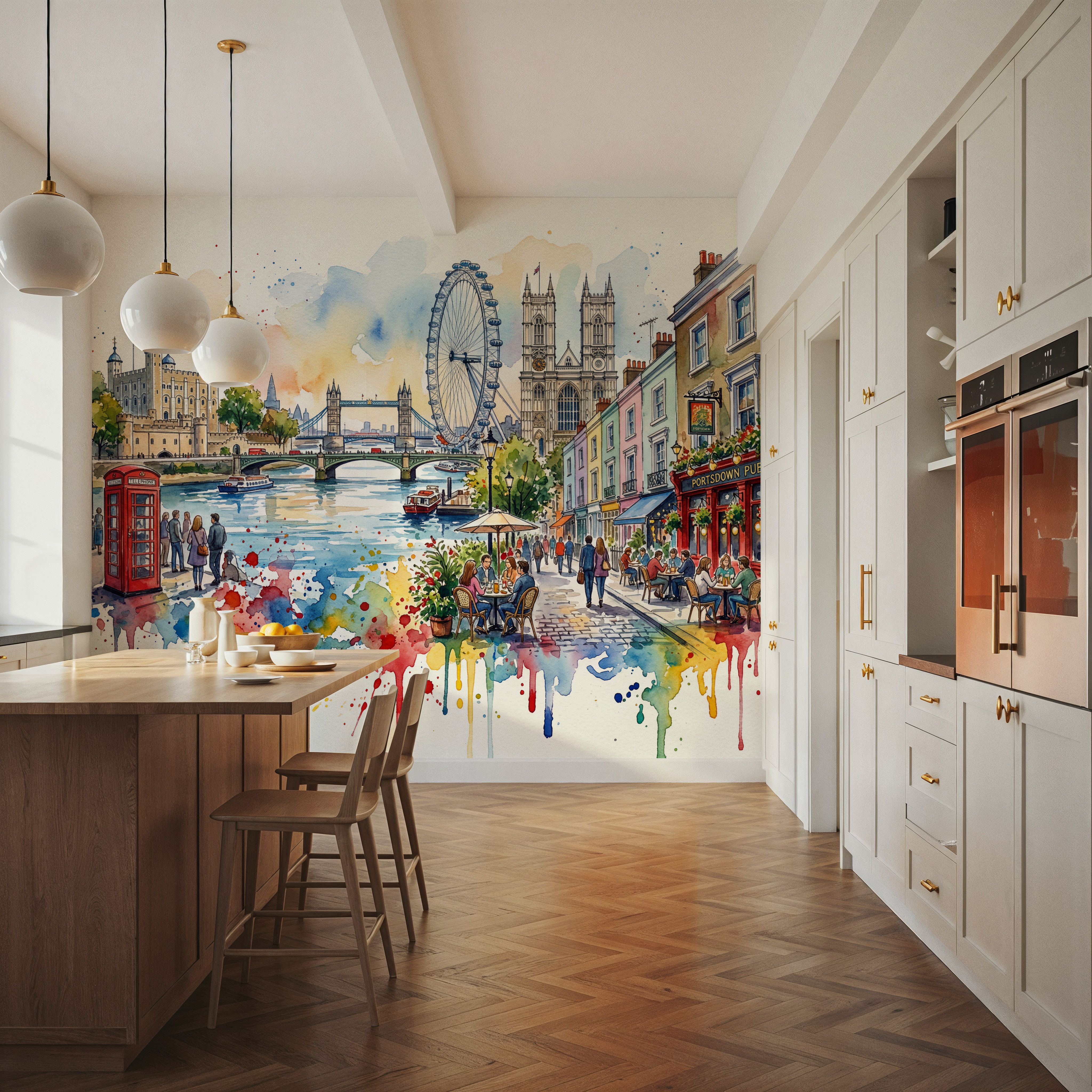 London - Watercolor City Series