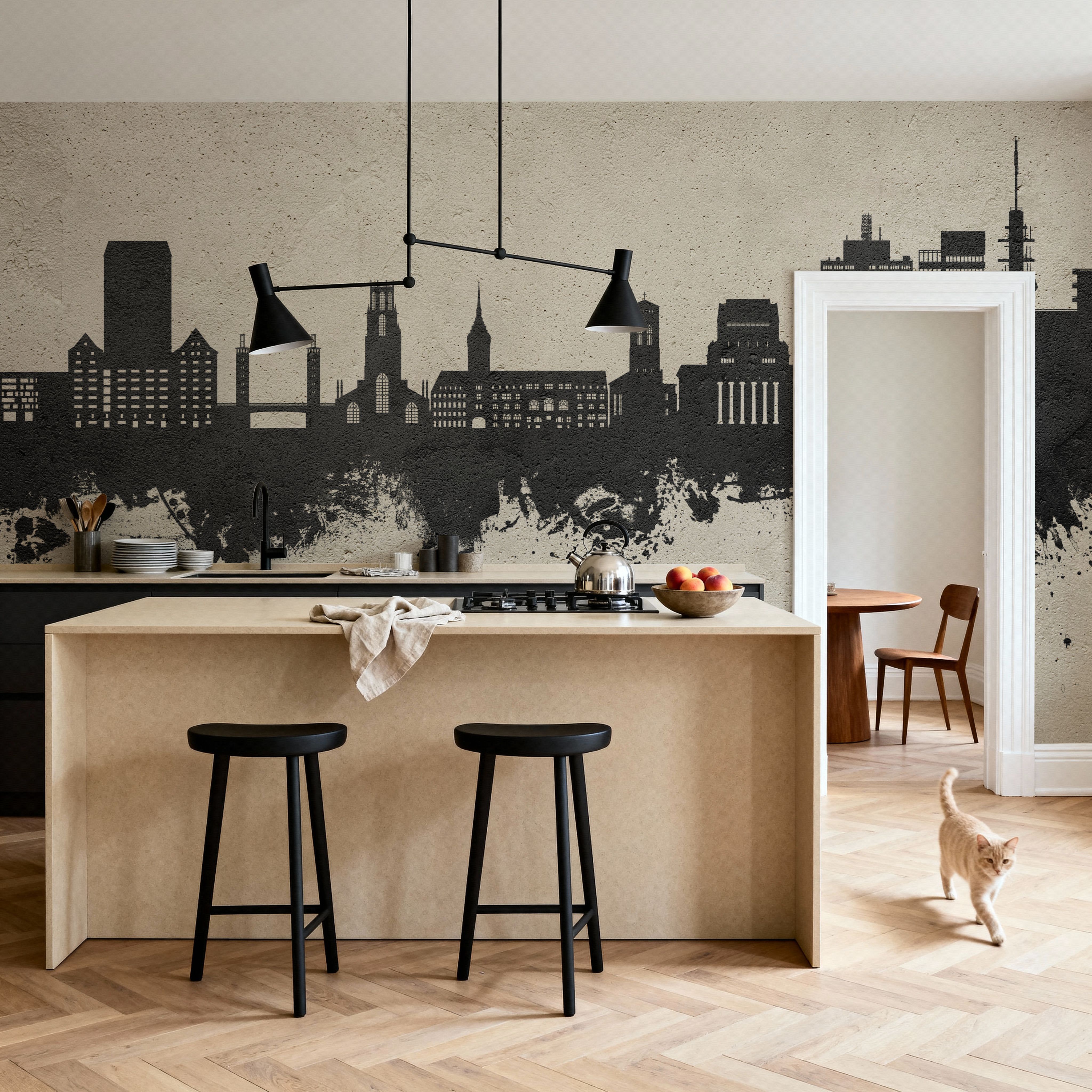 Duisburg Germany Skyline Concrete