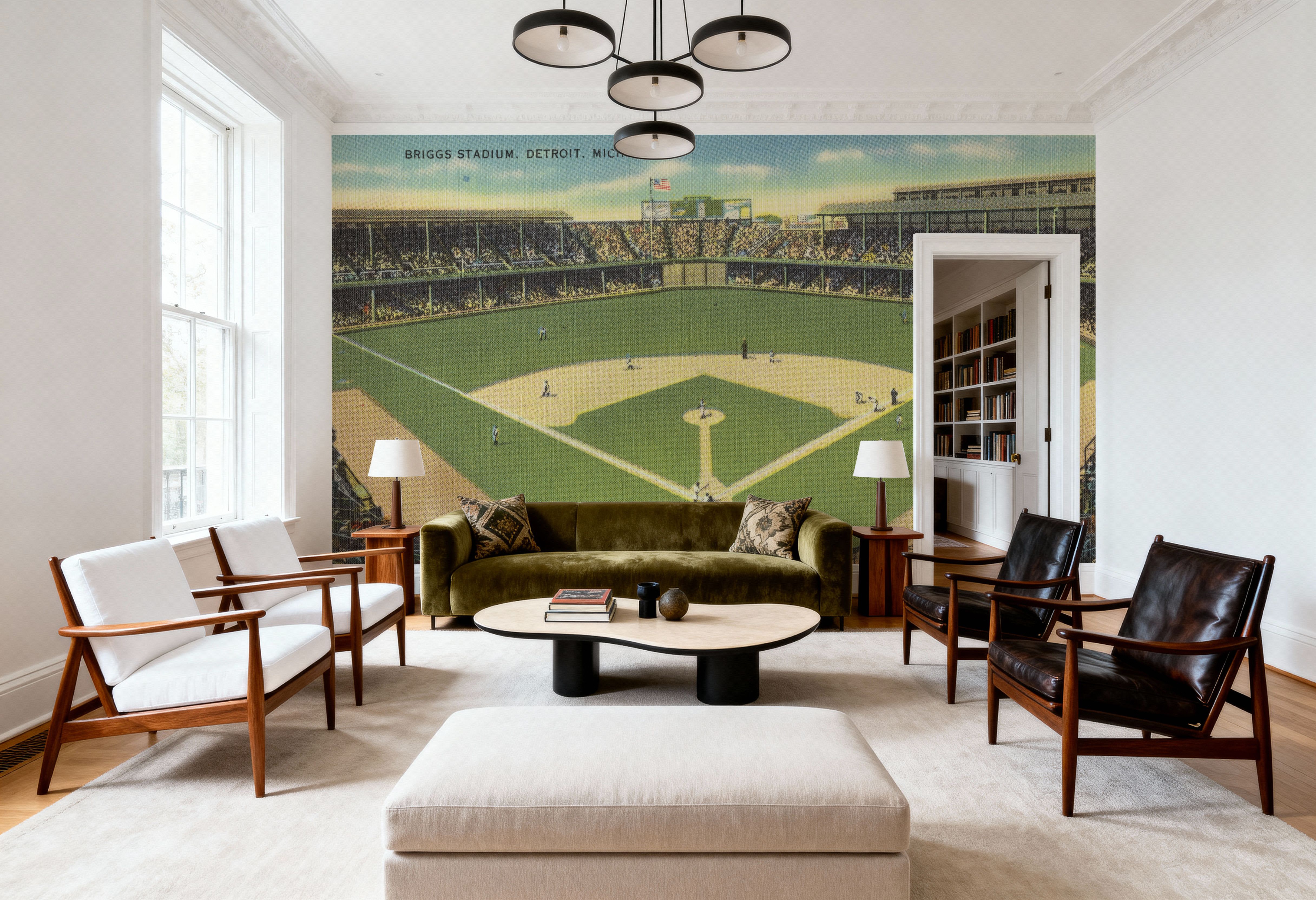 Greetings from Briggs - Screenprint Postcard, Wallpaper