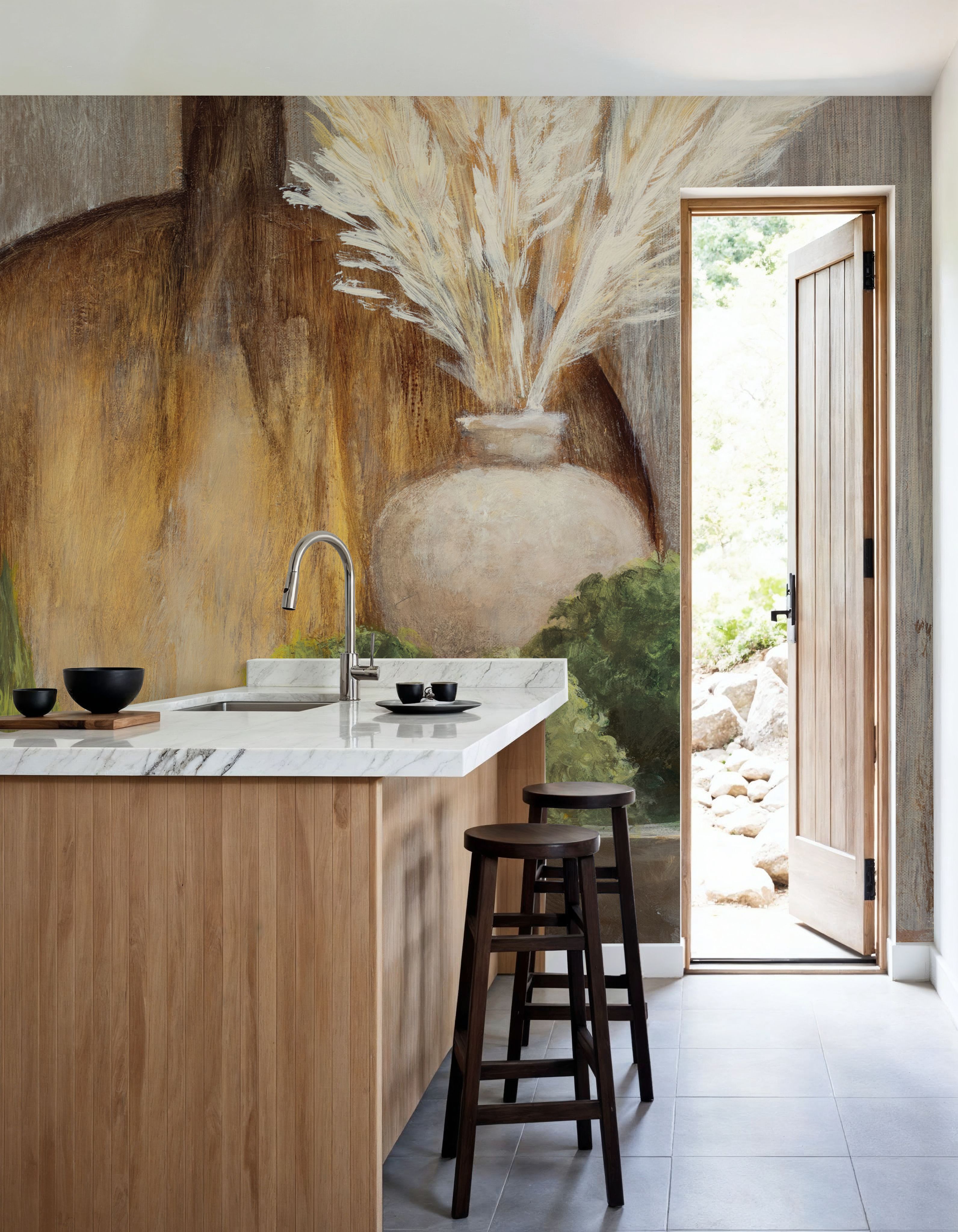 Spring Tableaux II Light Green