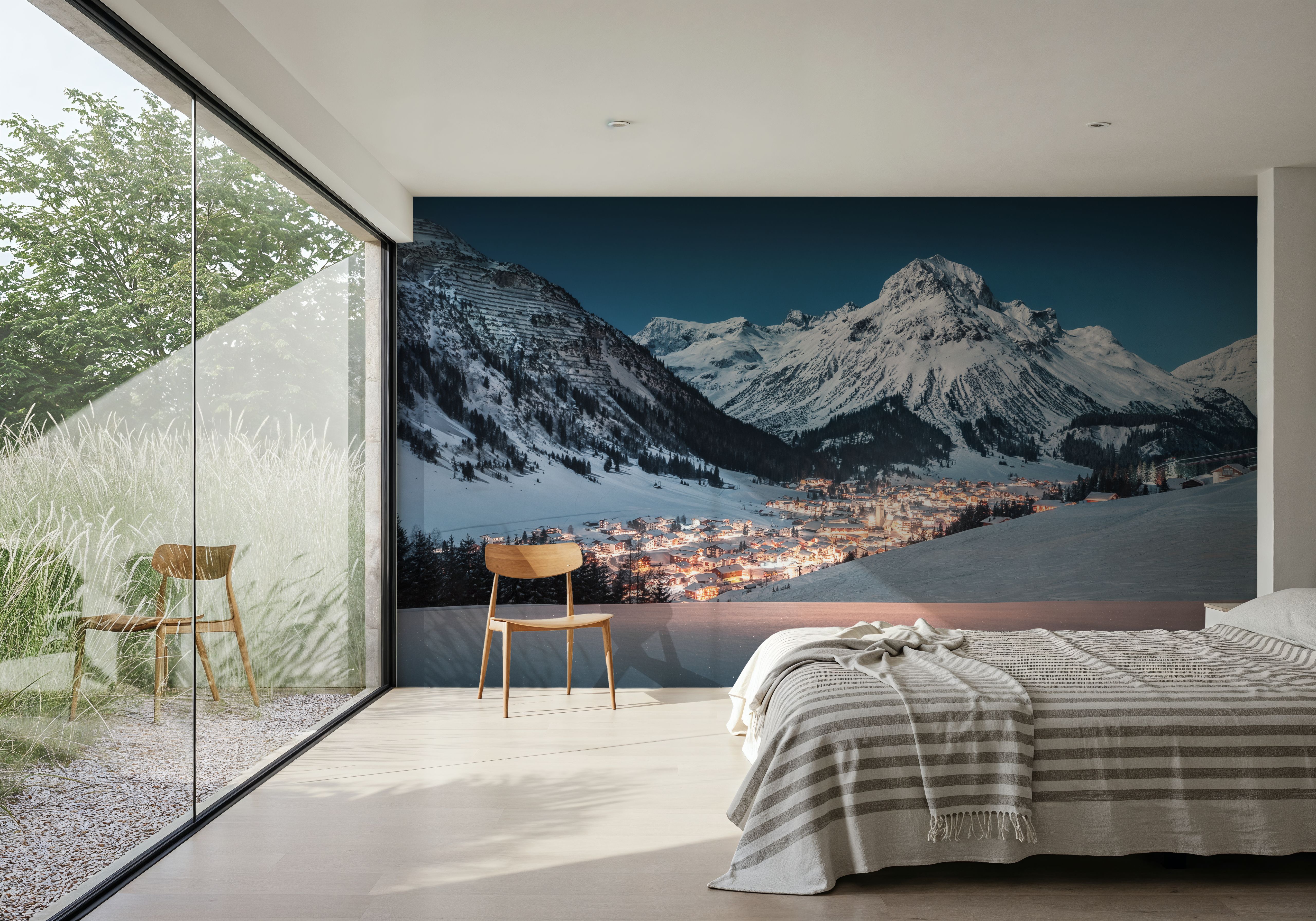 Lech at Night, Wallpaper