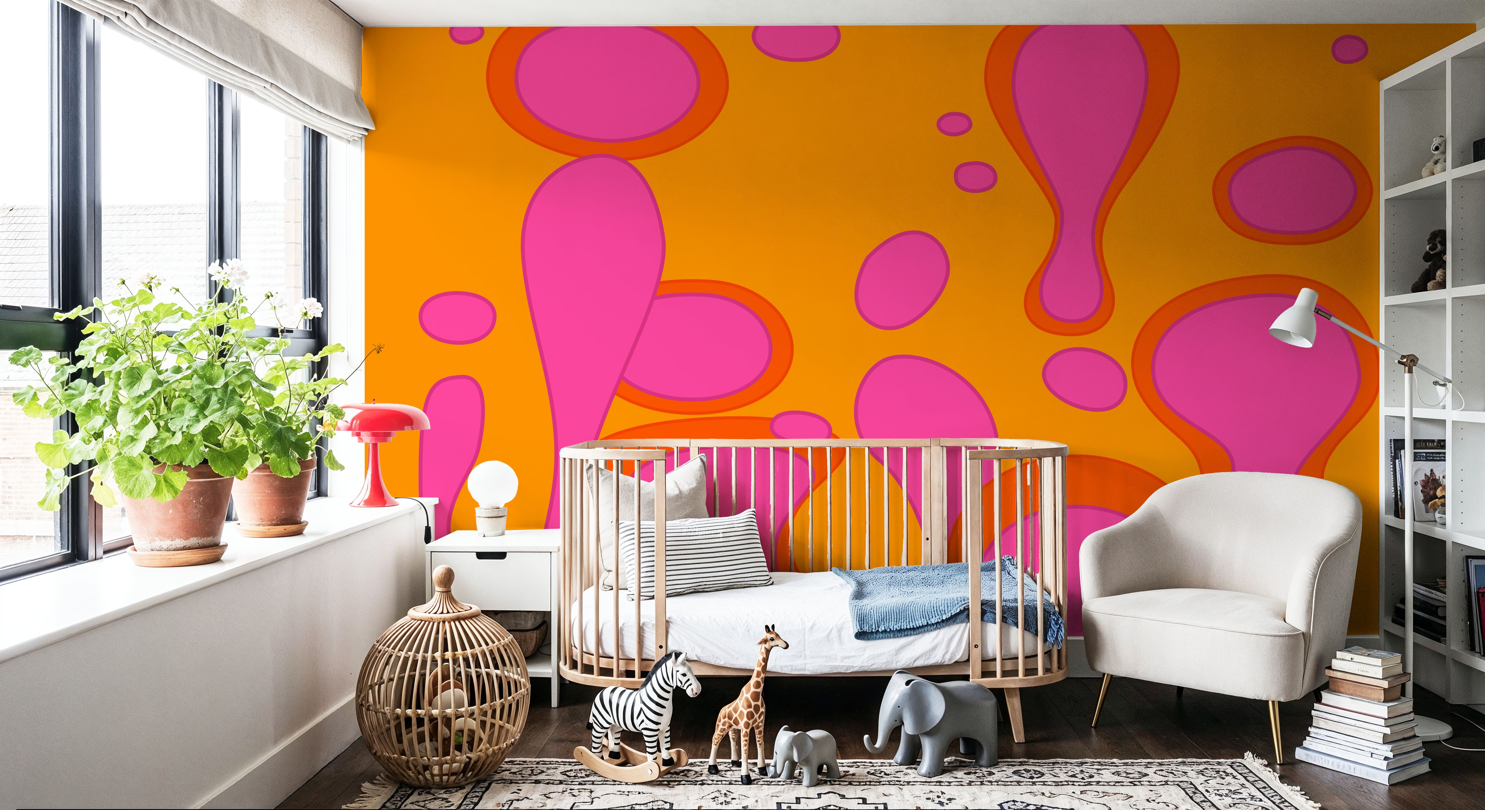 Lava Blobs, Wallpaper